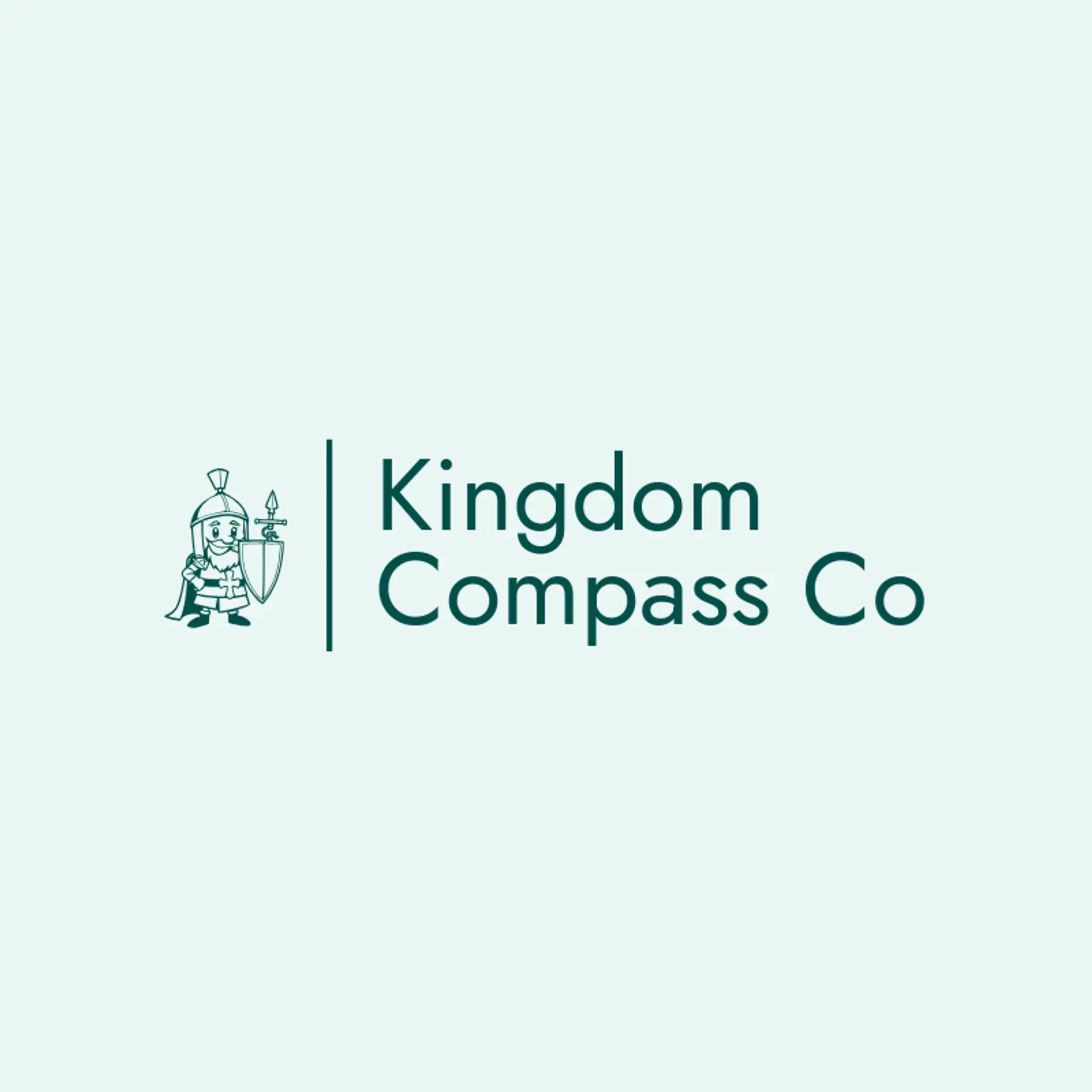 Kingdom Compass Co logo for crusader