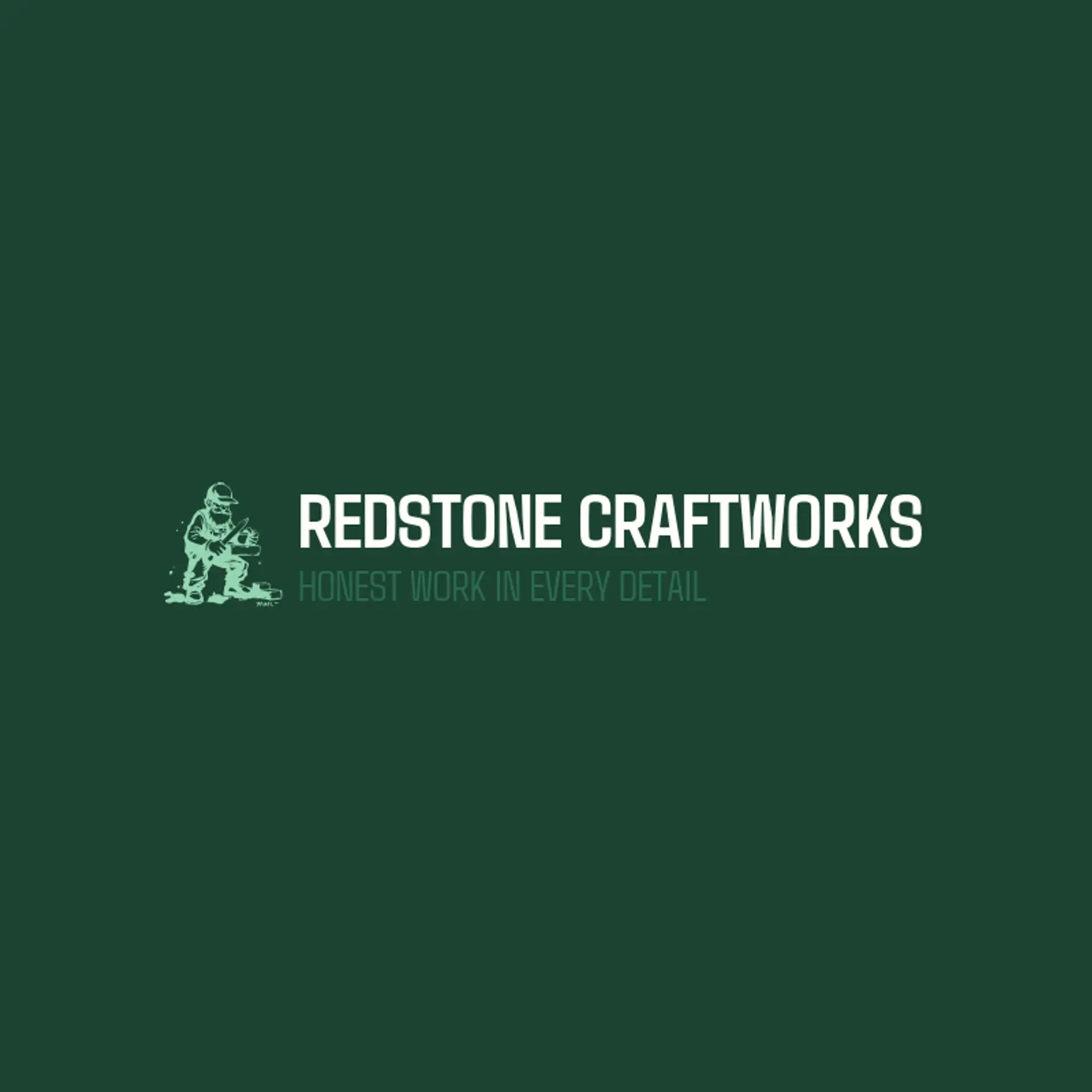 Redstone Craftworks logo for mason