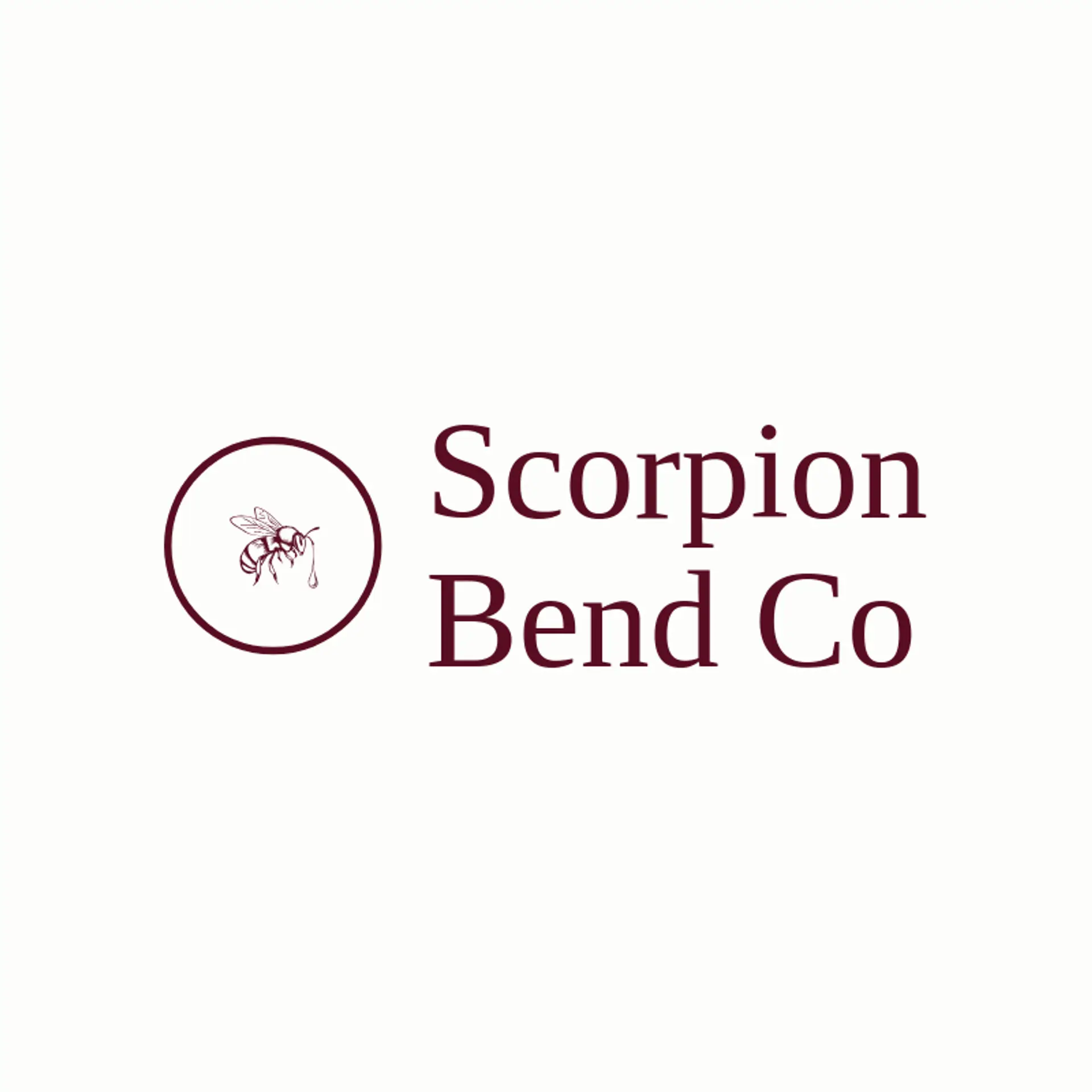 Scorpion Bend Co logo for sting