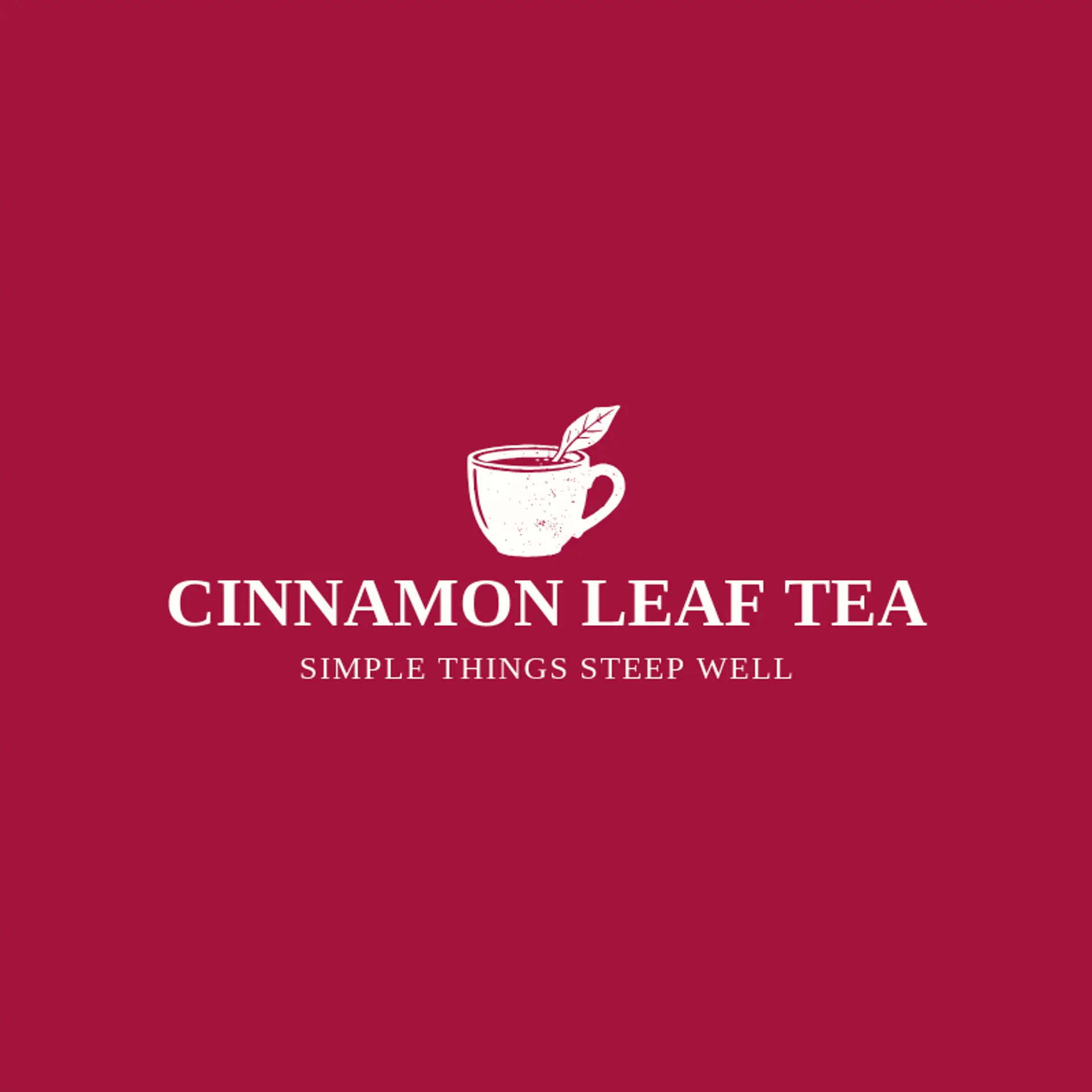 Cinnamon Leaf Tea logo for chai
