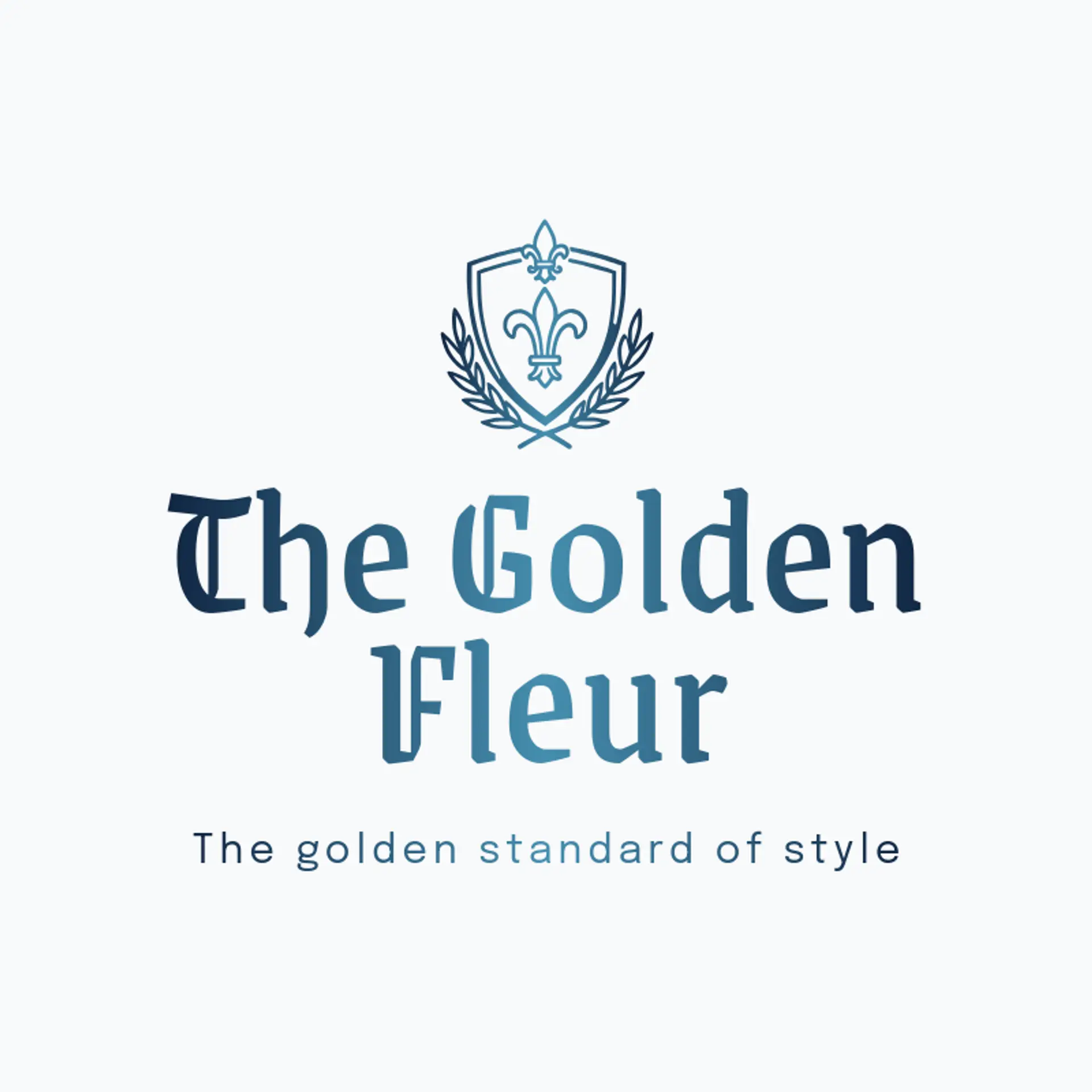 The Golden Fleur logo for fleur de lis