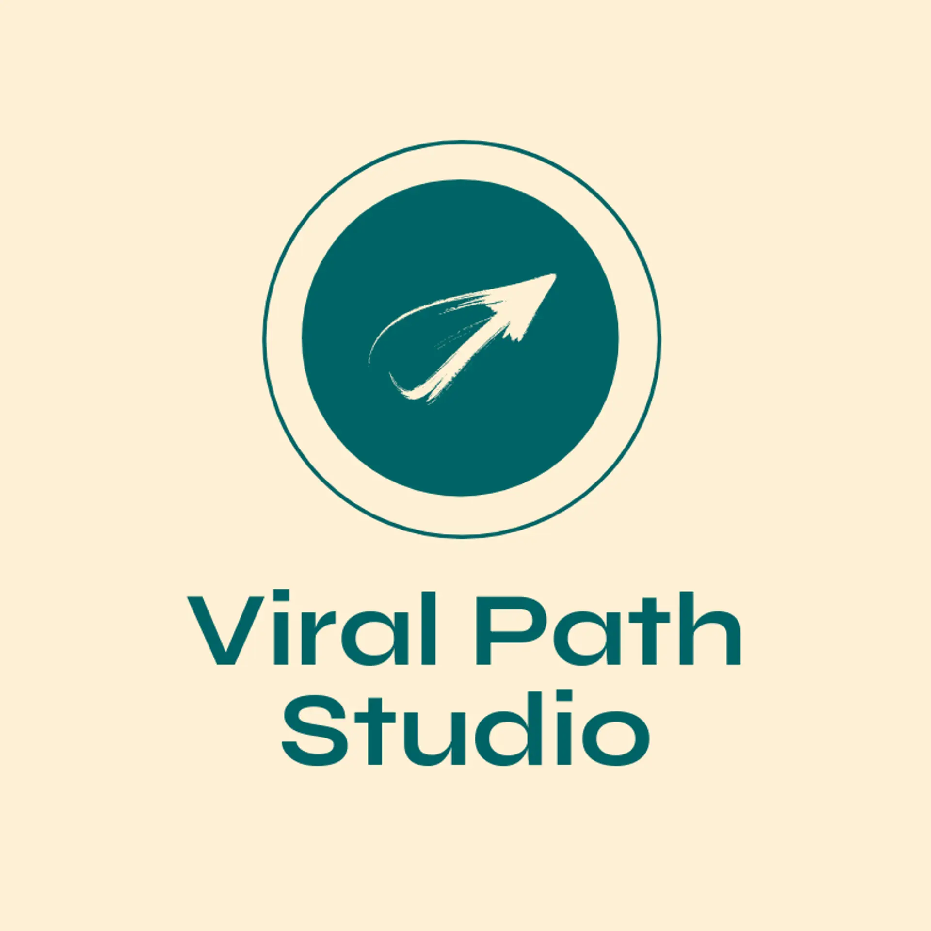 Viral Path Studio logo for social media
