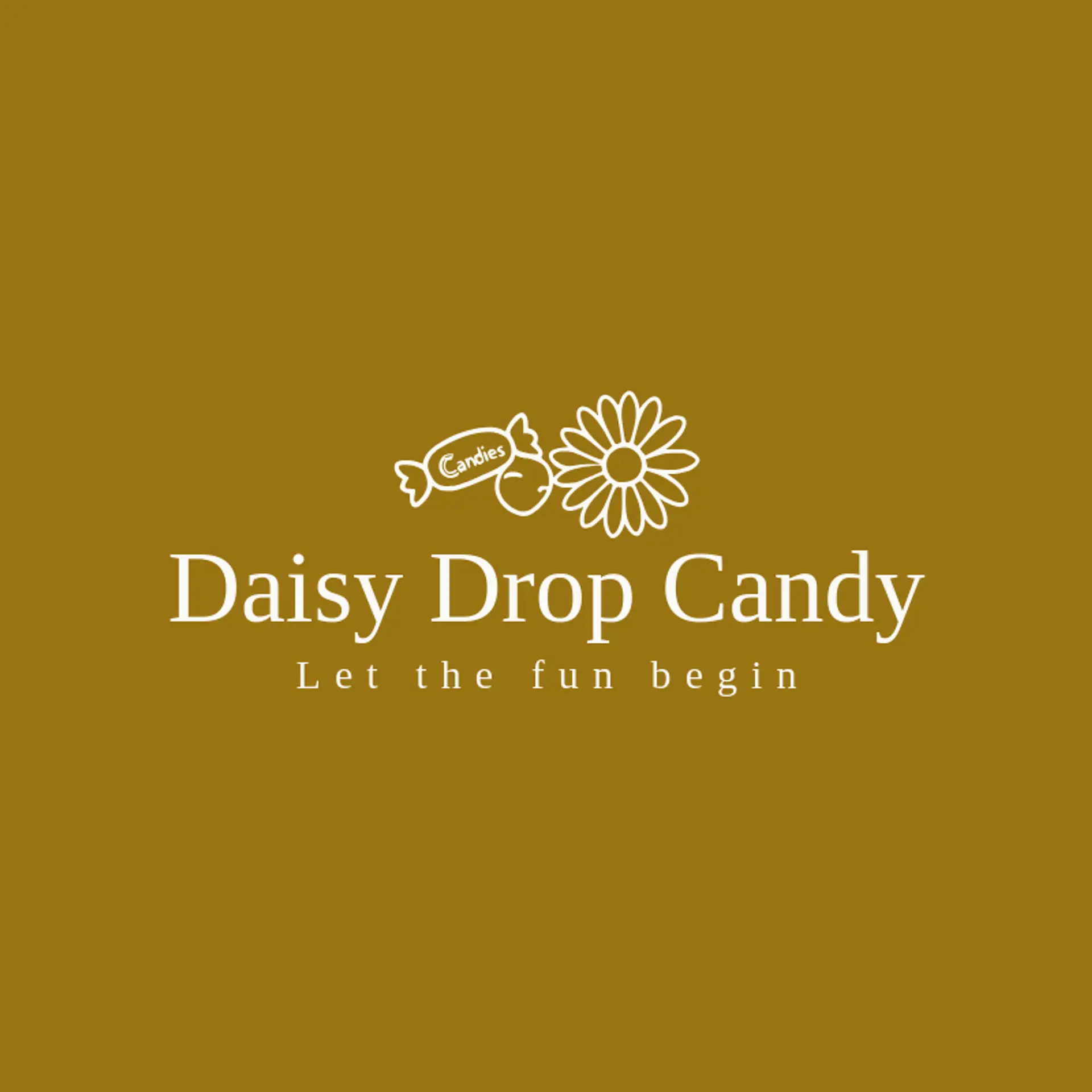 Daisy Drop Candy logo for sweets