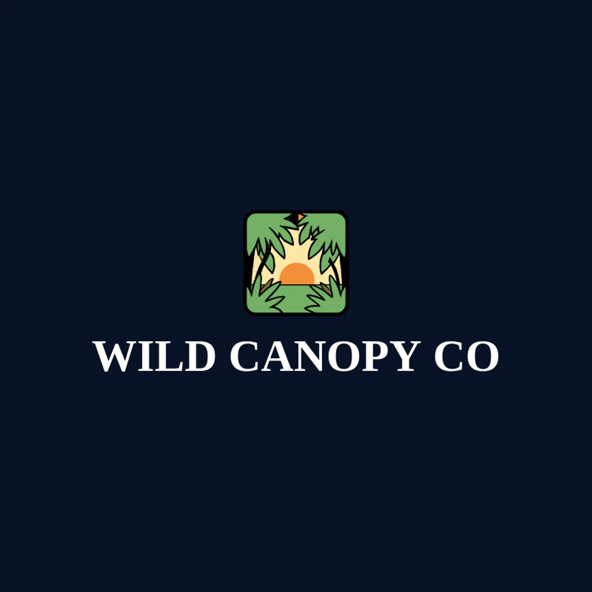 Wild Canopy Co logo for jungle