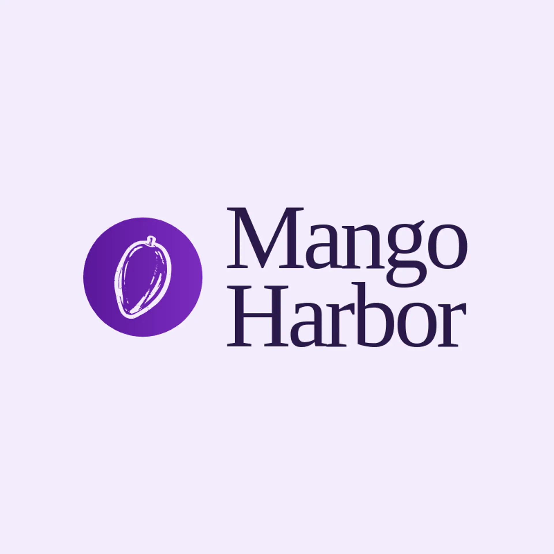 Mango Harbor logo for foodie