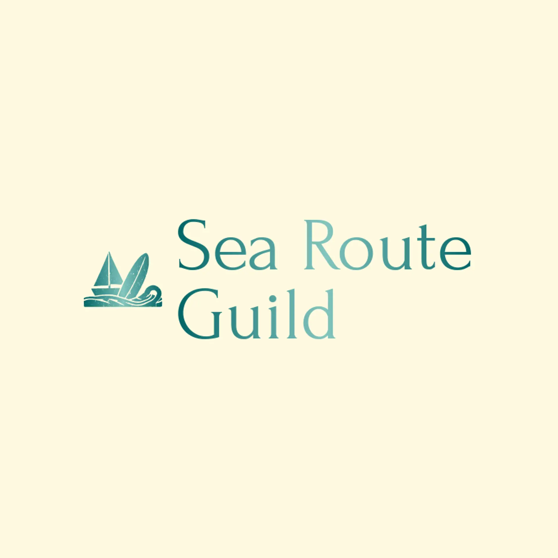 Sea Route Guild logo for wave