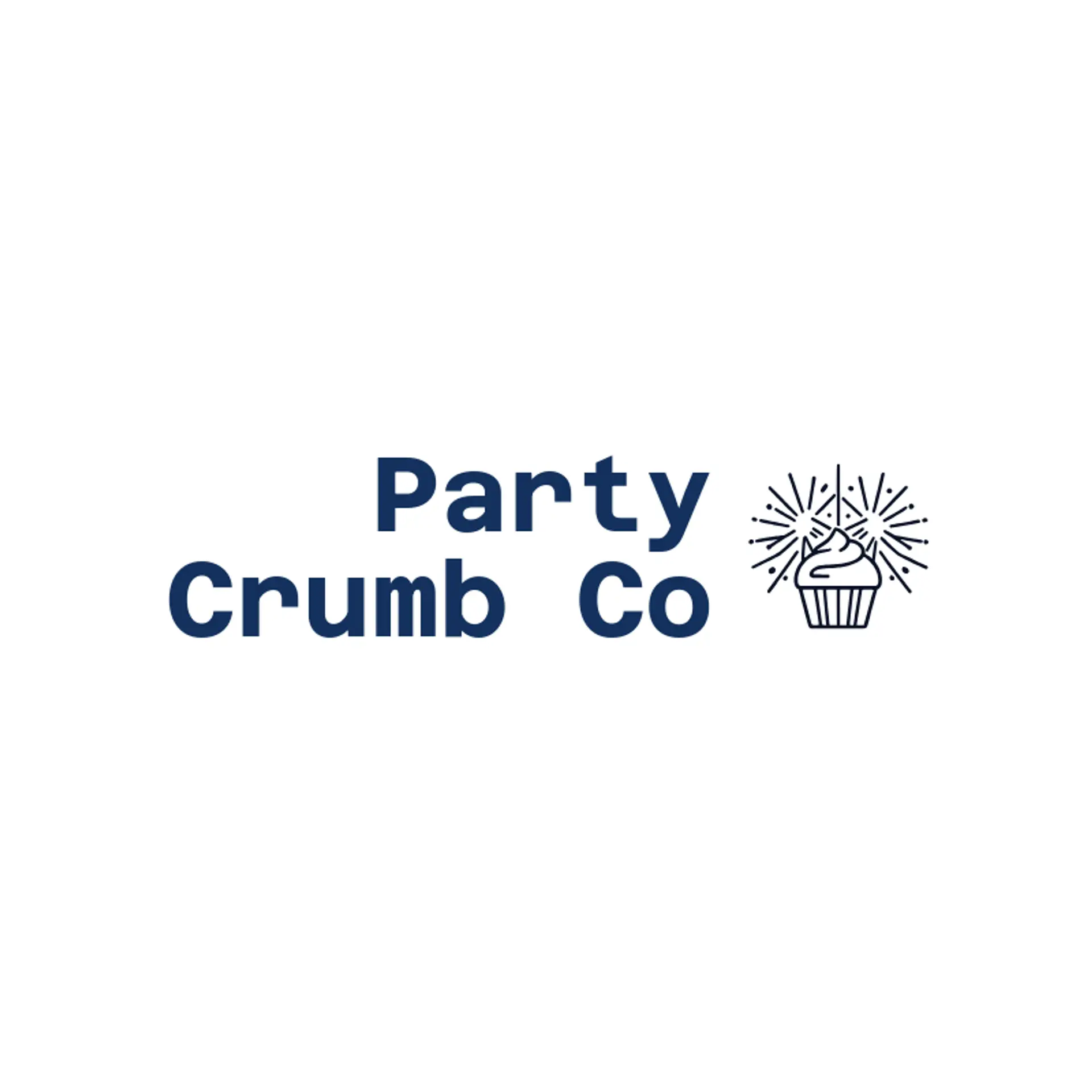 Party Crumb Co logo for birthday