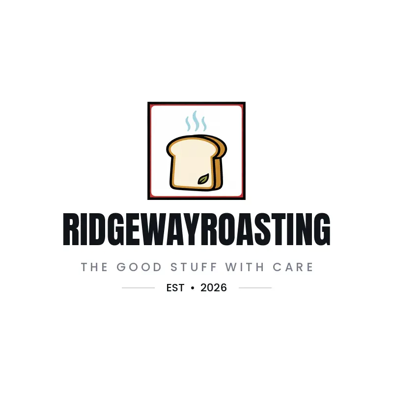 Steaming coffee cup and spoon logo for an espresso bar
