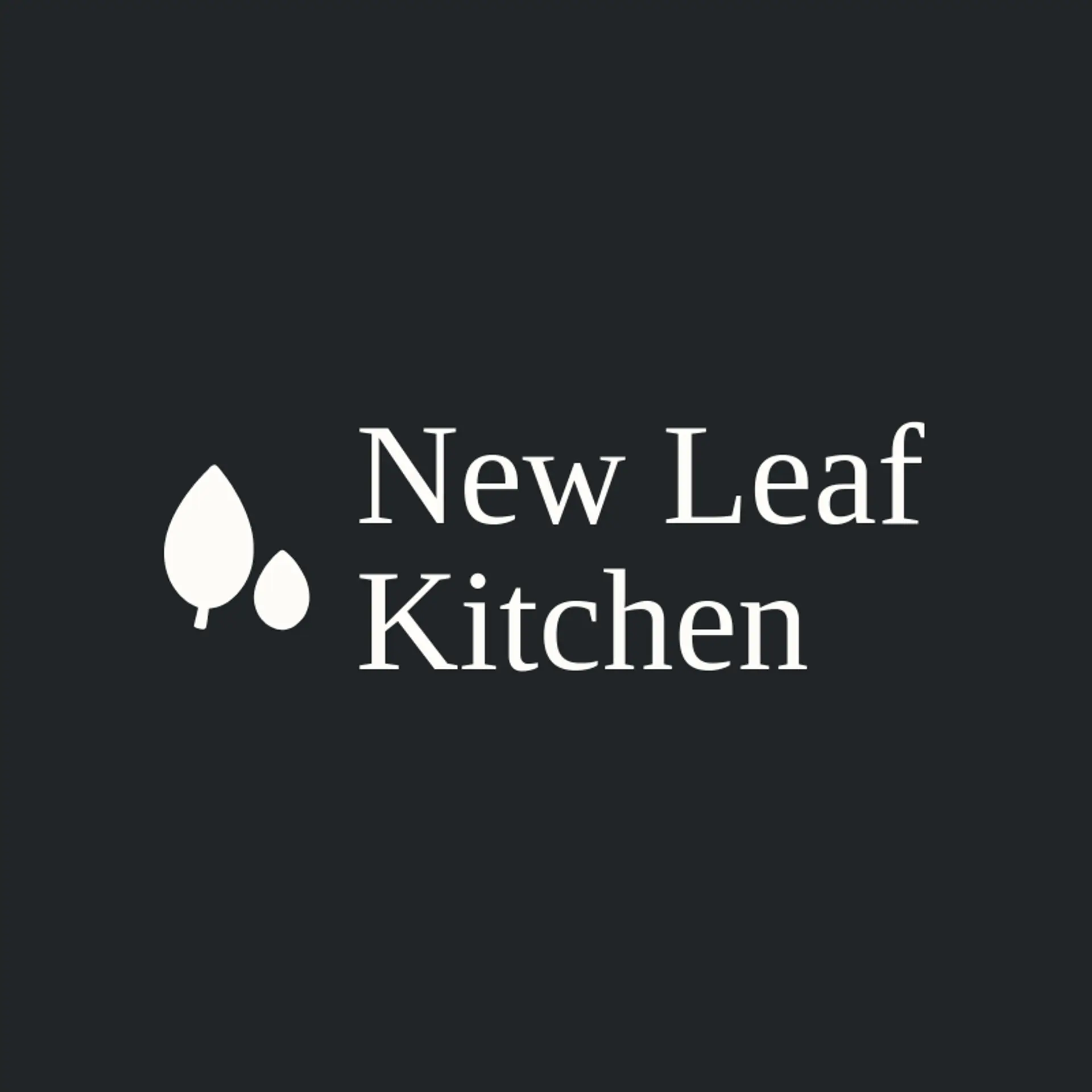 New Leaf Kitchen logo for fresh