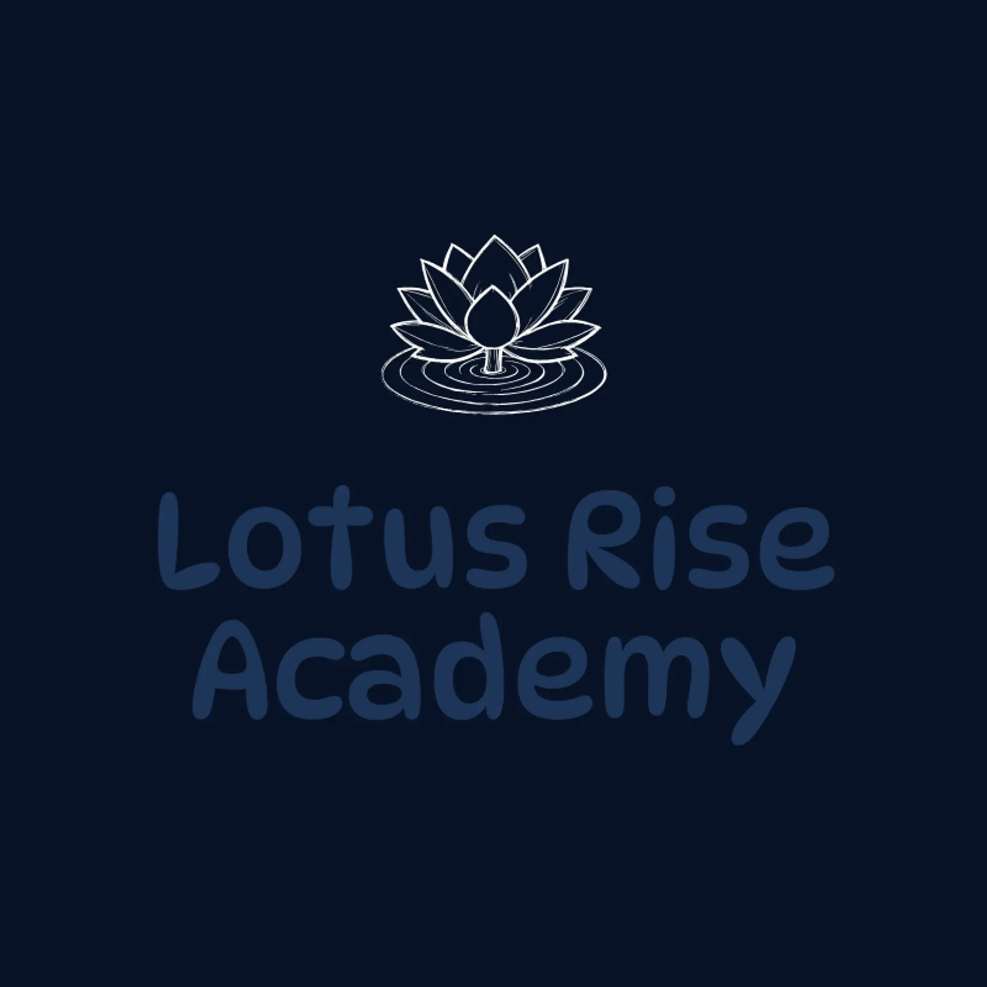 Lotus Rise Academy logo for lotus