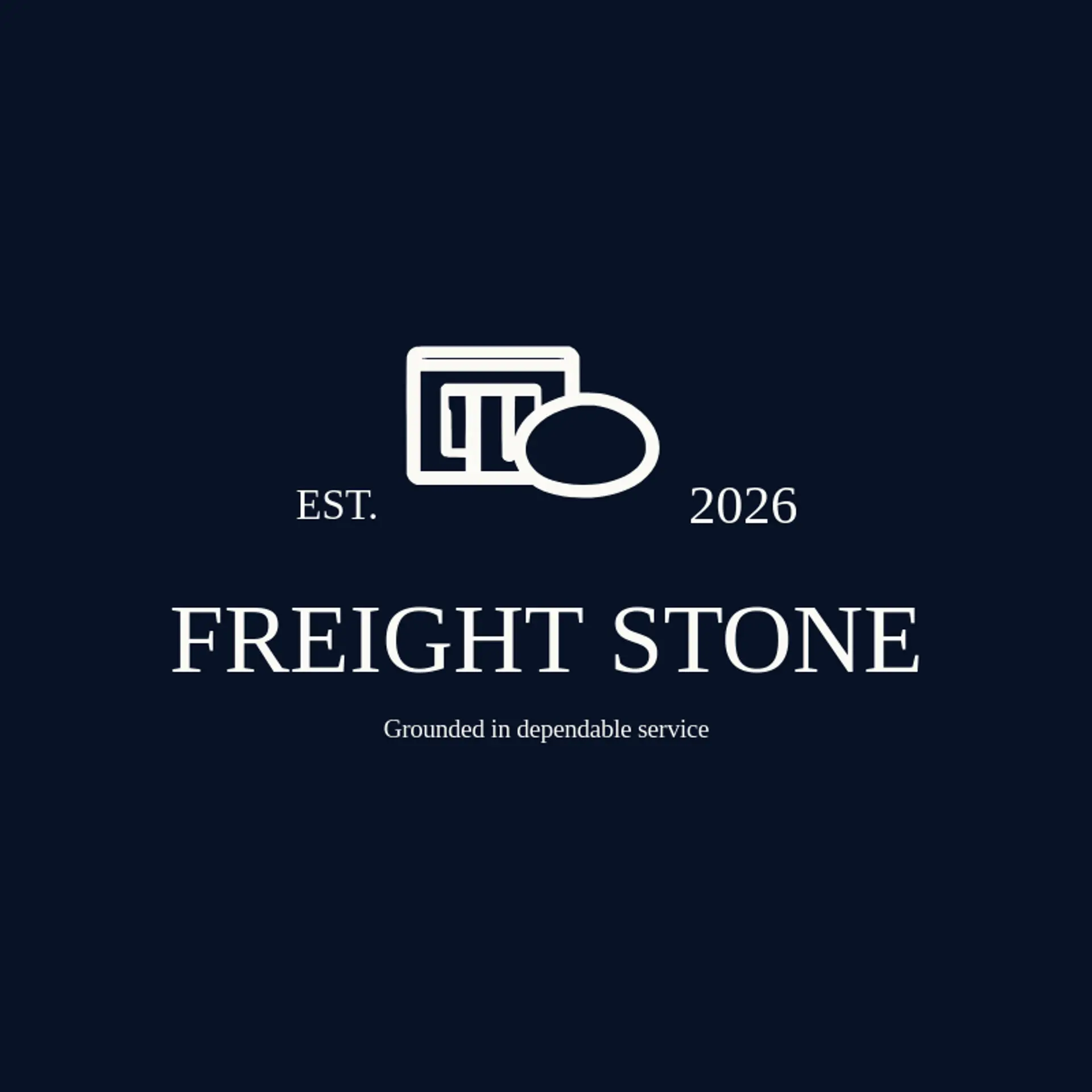 Freight Stone logo for shipping
