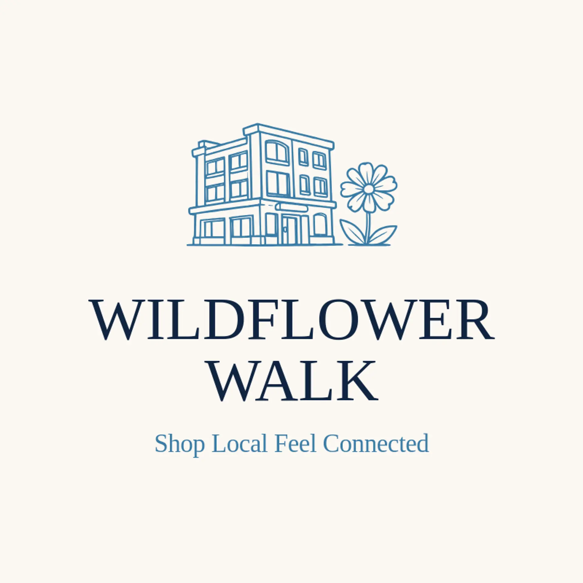 Wildflower Walk logo for mall