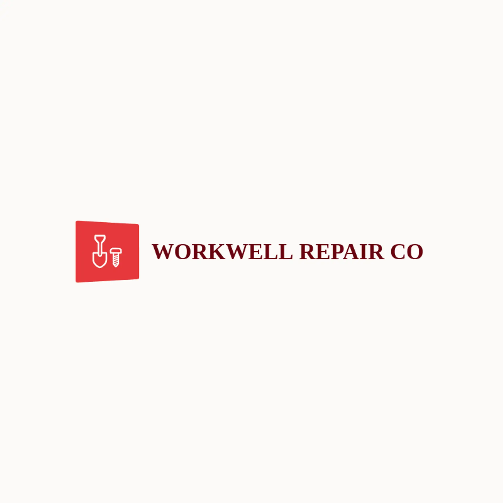 Workwell Repair Co logo for contractor