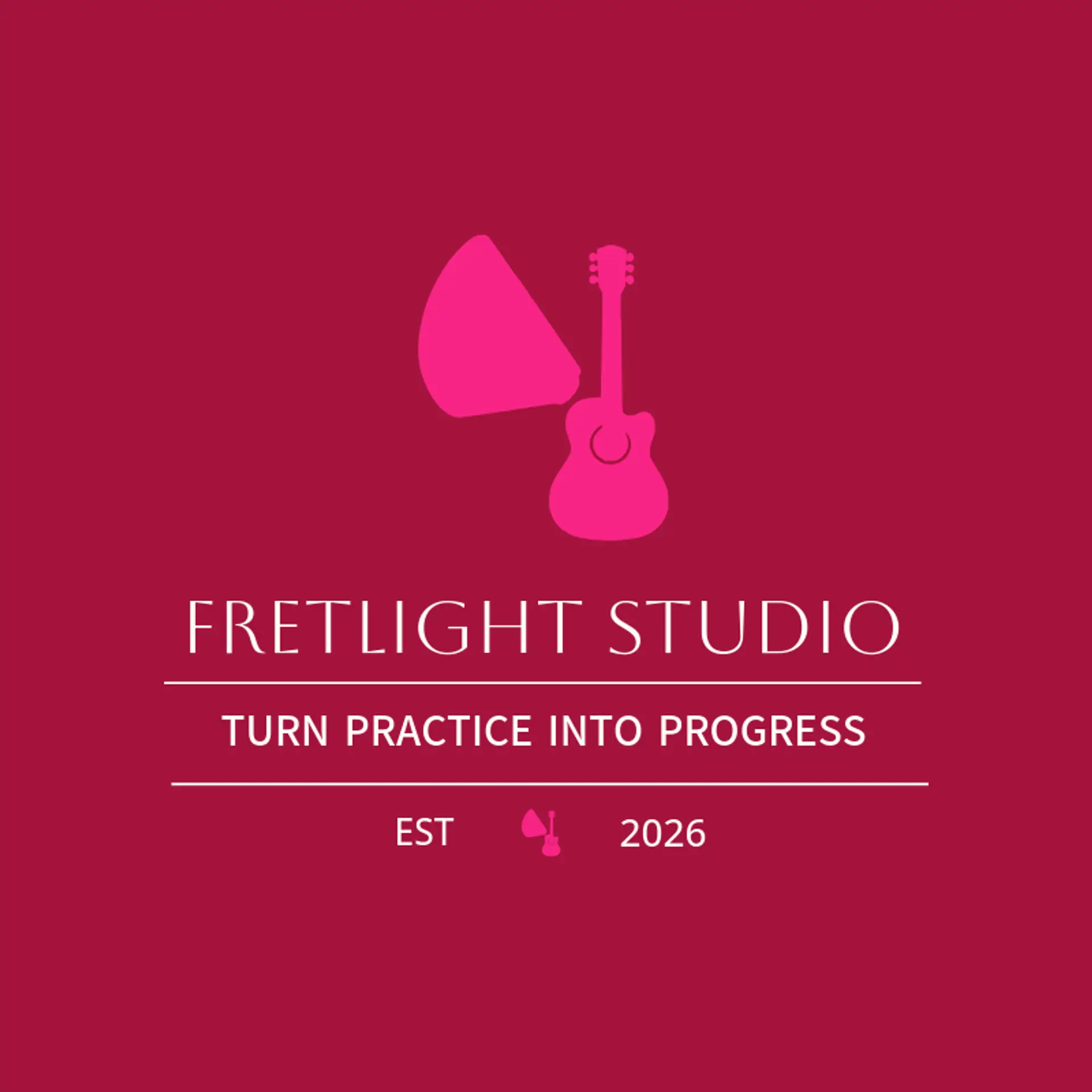 Fretlight Studio logo for guitar