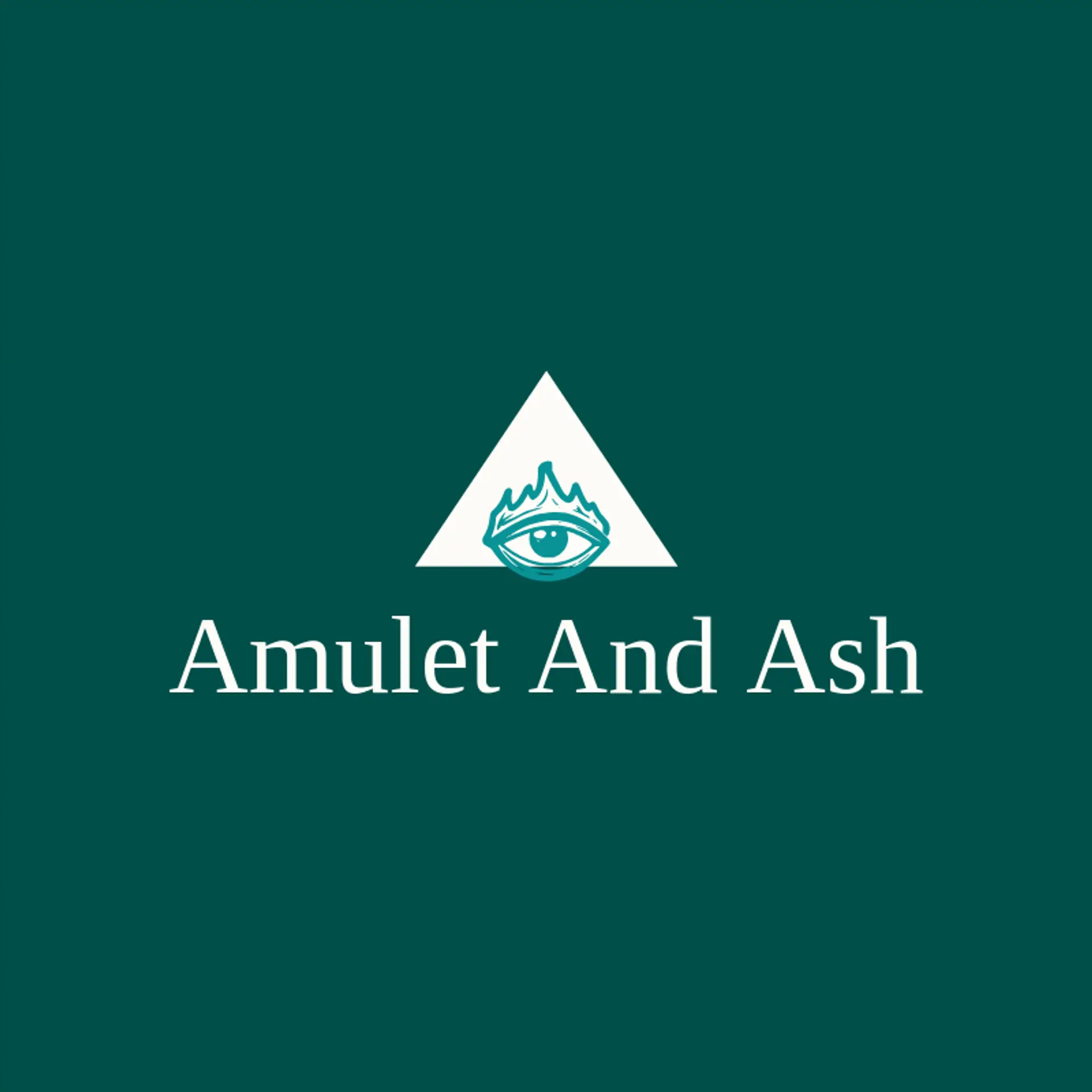 Amulet and Ash logo for evil eye