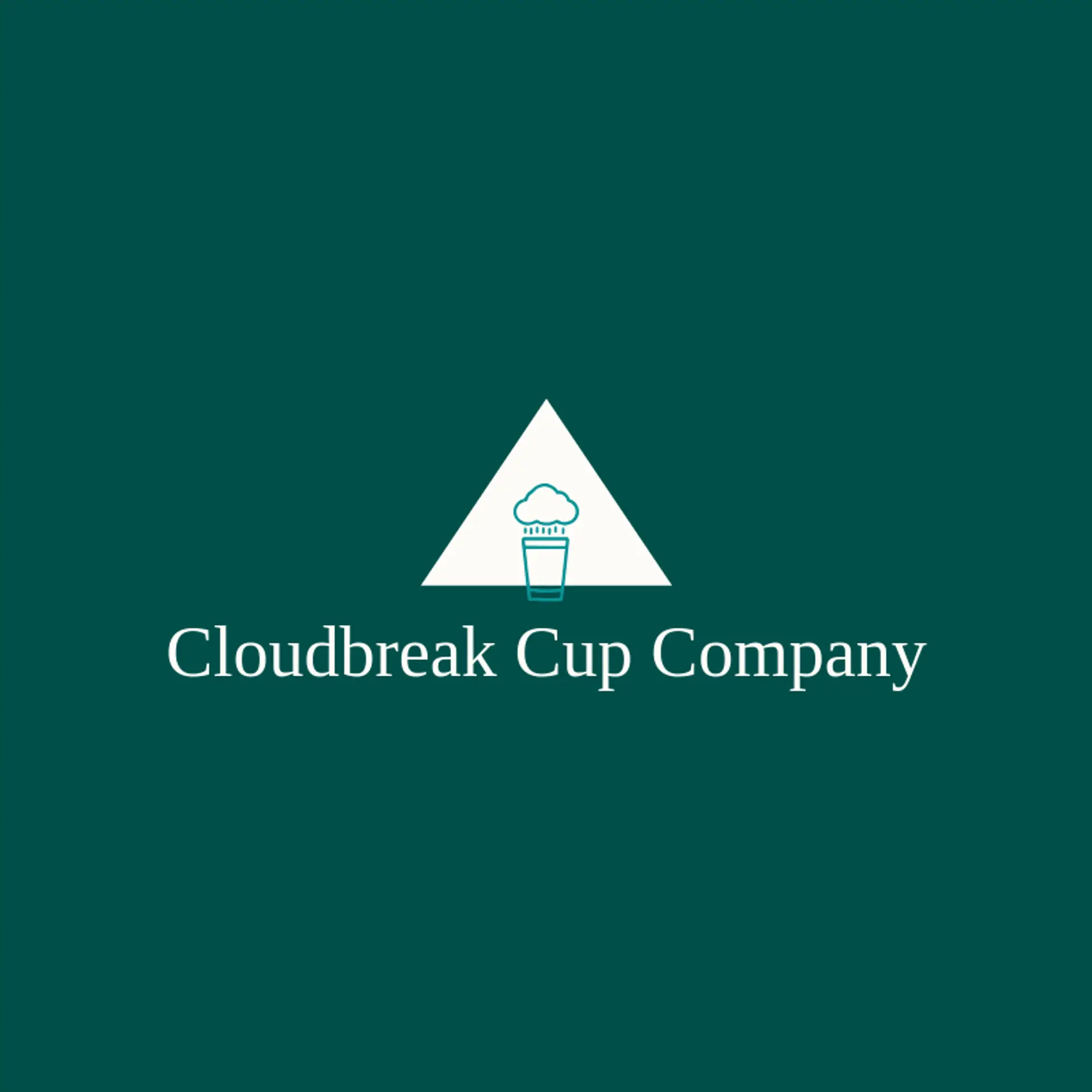 Cloudbreak Cup Company logo for tumbler