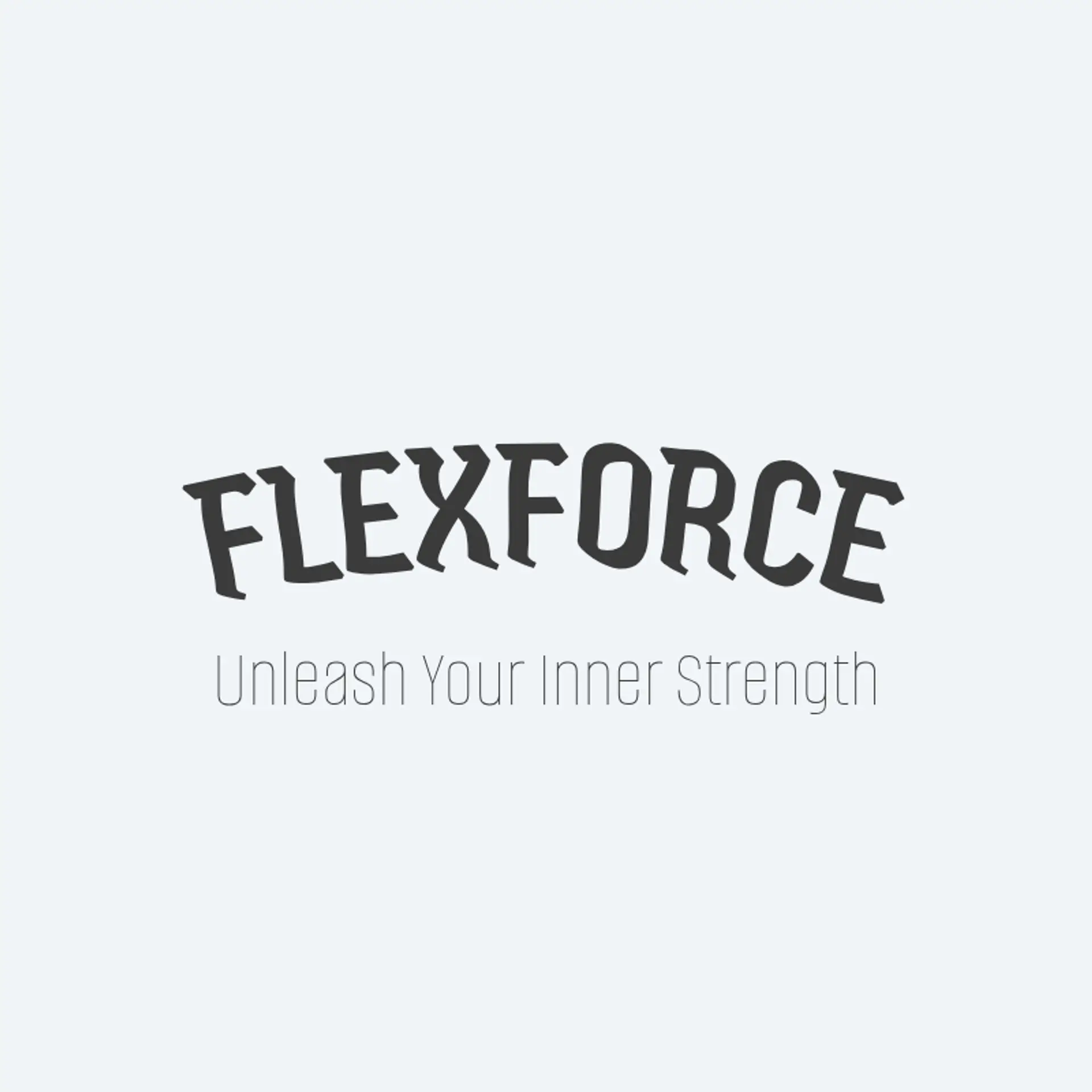 FlexForce logo for fitness brand