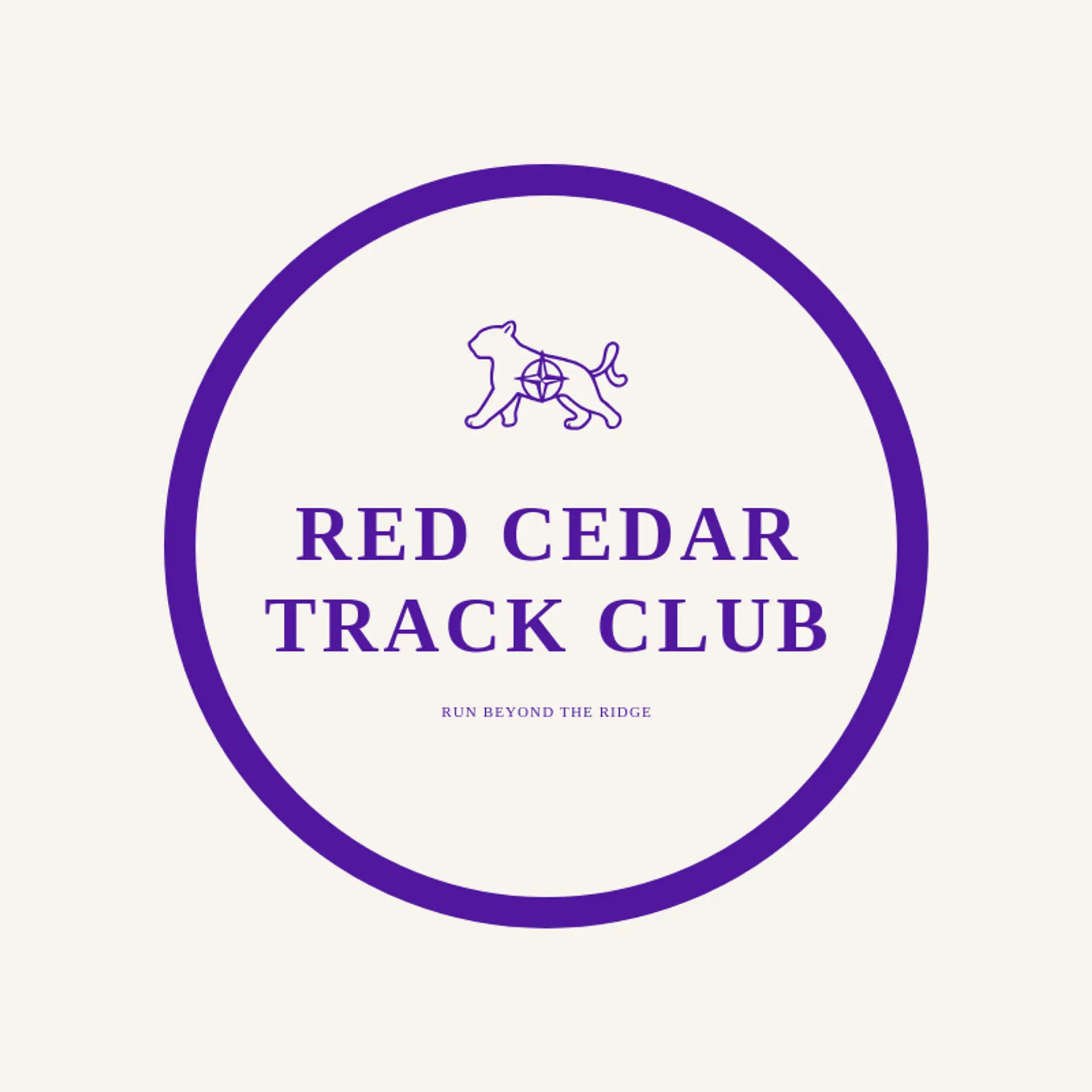 Red Cedar Track Club logo for puma
