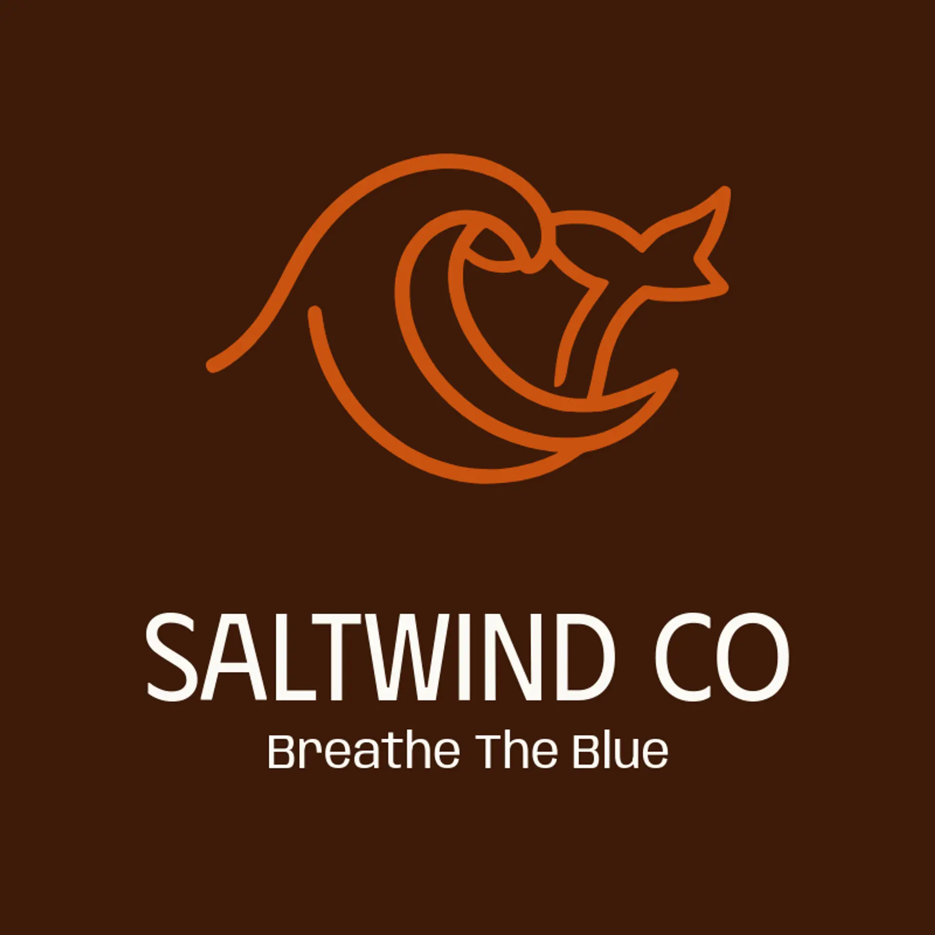 Saltwind Co logo for wave