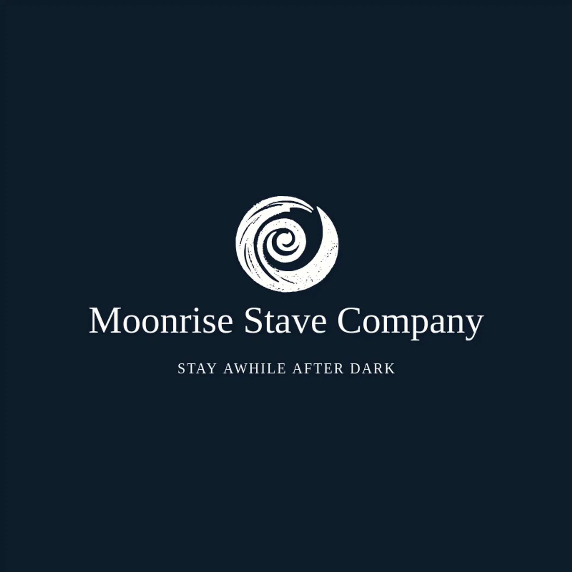 Moonrise Stave Company logo for bourbon