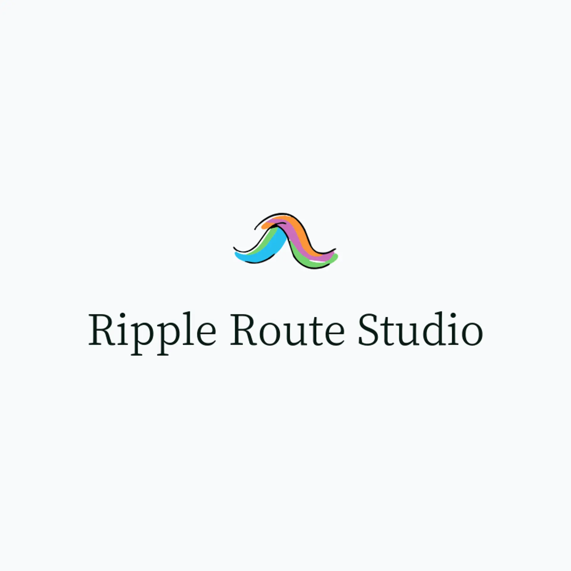 Ripple Route Studio logo for flow