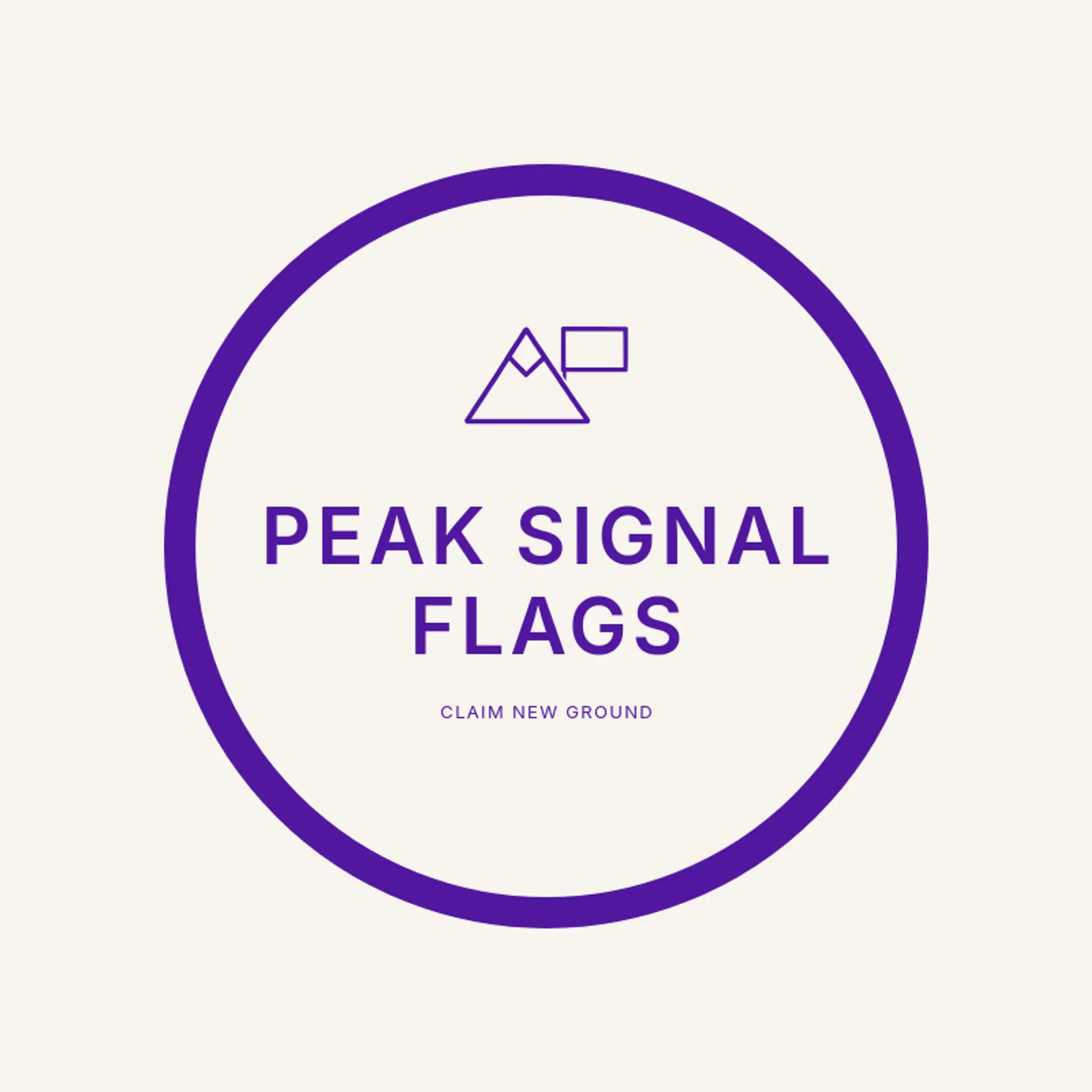 Peak Signal Flags logo for flag