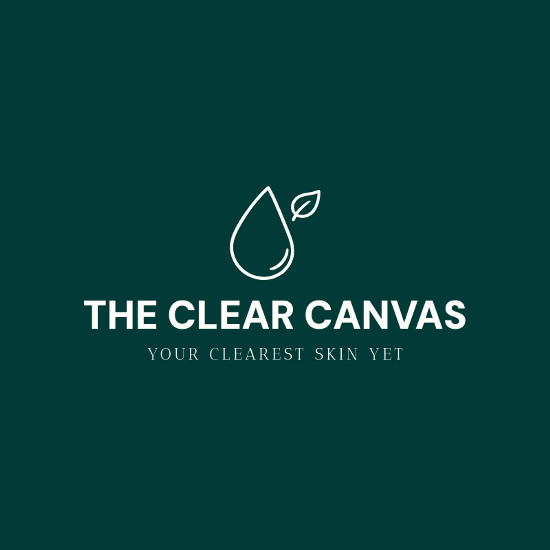The Clear Canvas logo for esthetician