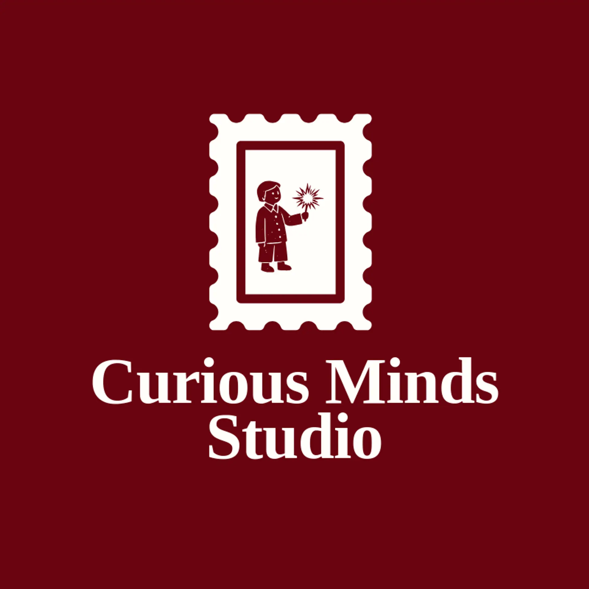 Curious Minds Studio logo for teaching