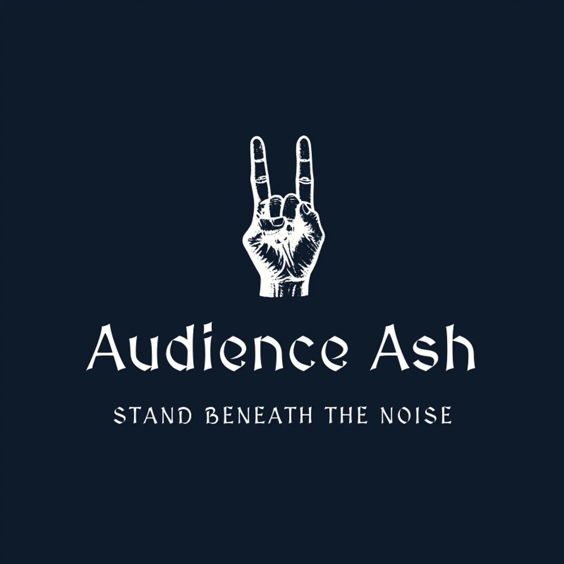 Audience Ash logo for death metal