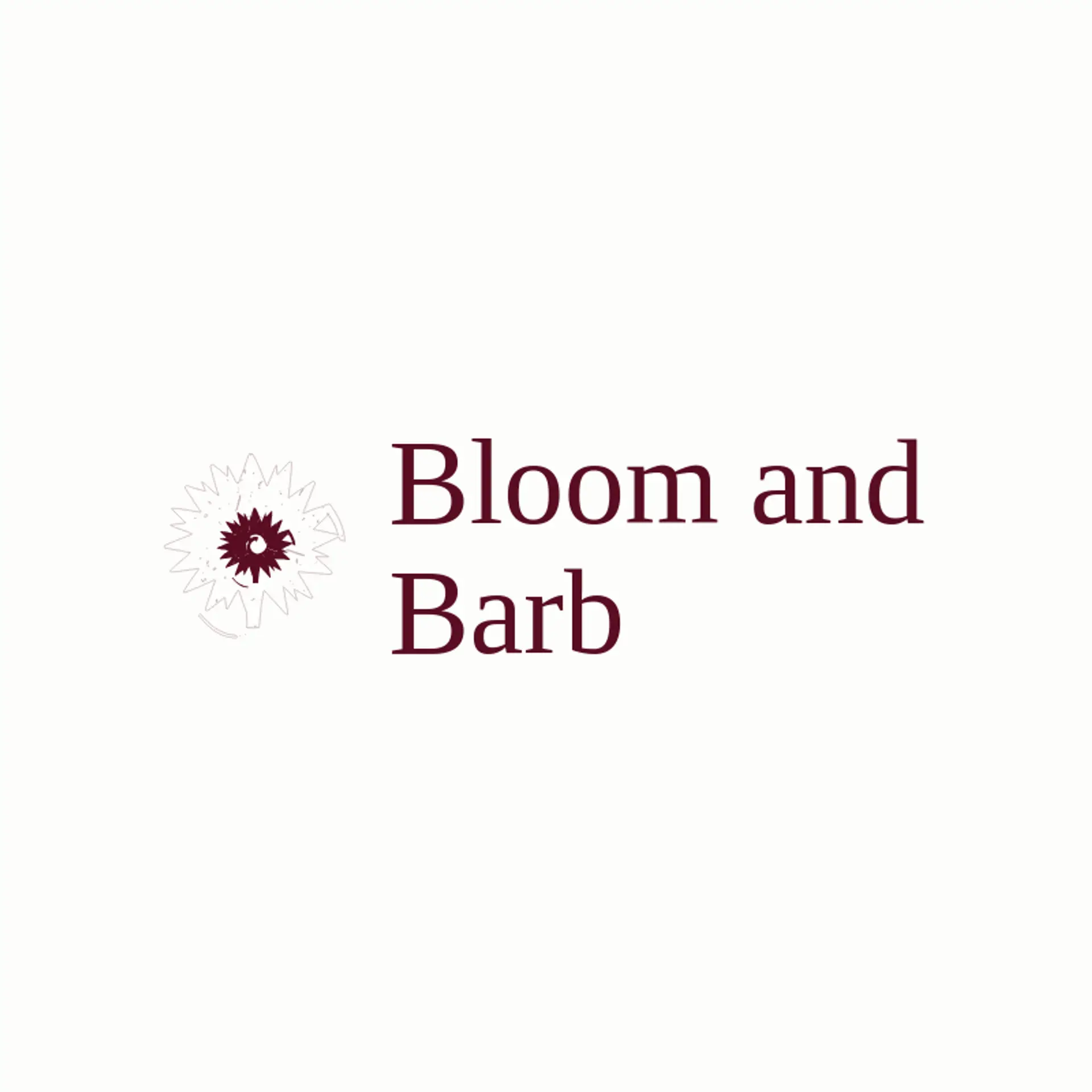 Bloom and Barb logo for prickly