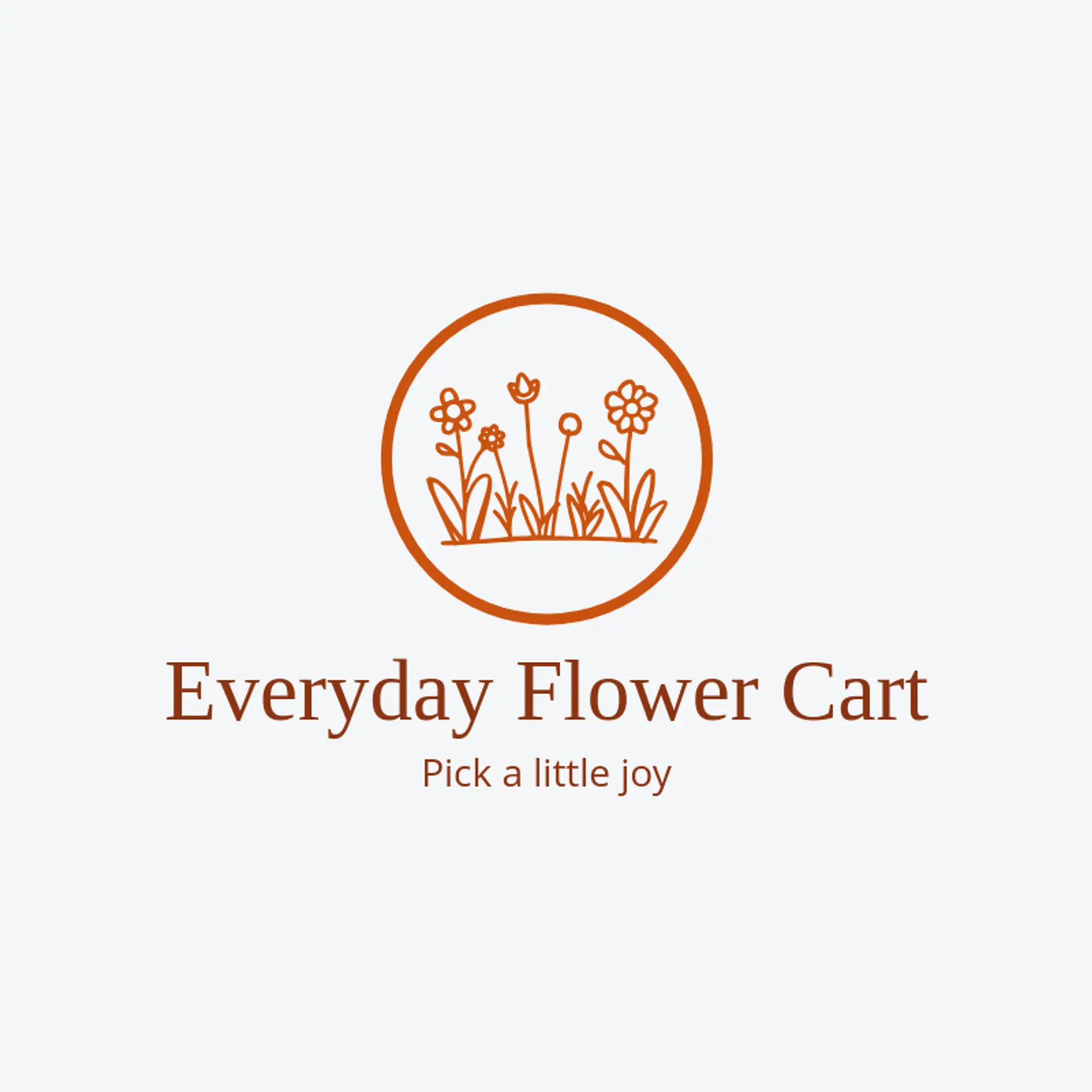 Everyday Flower Cart logo for bloom