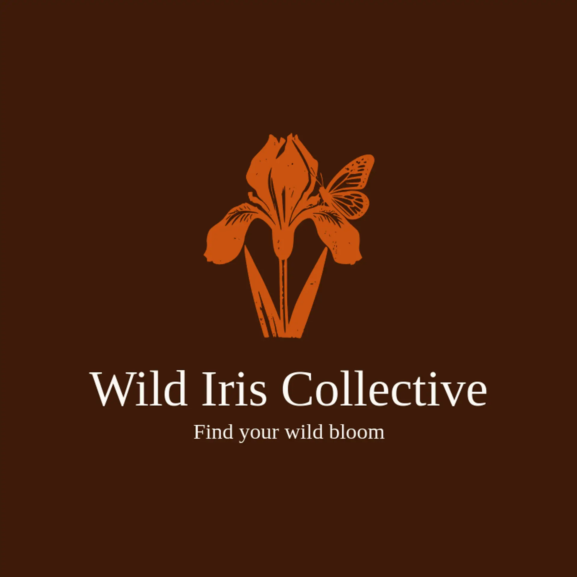 Wild Iris Collective logo for iris