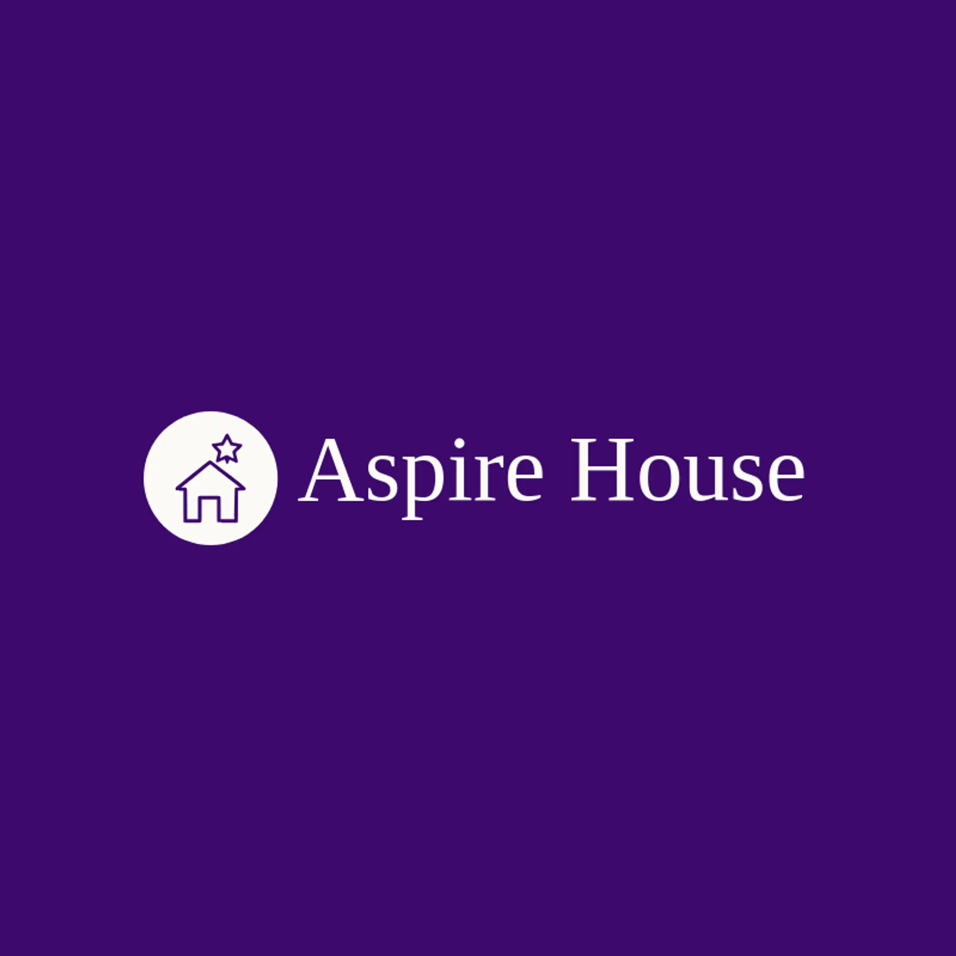 Aspire House logo for scholarship