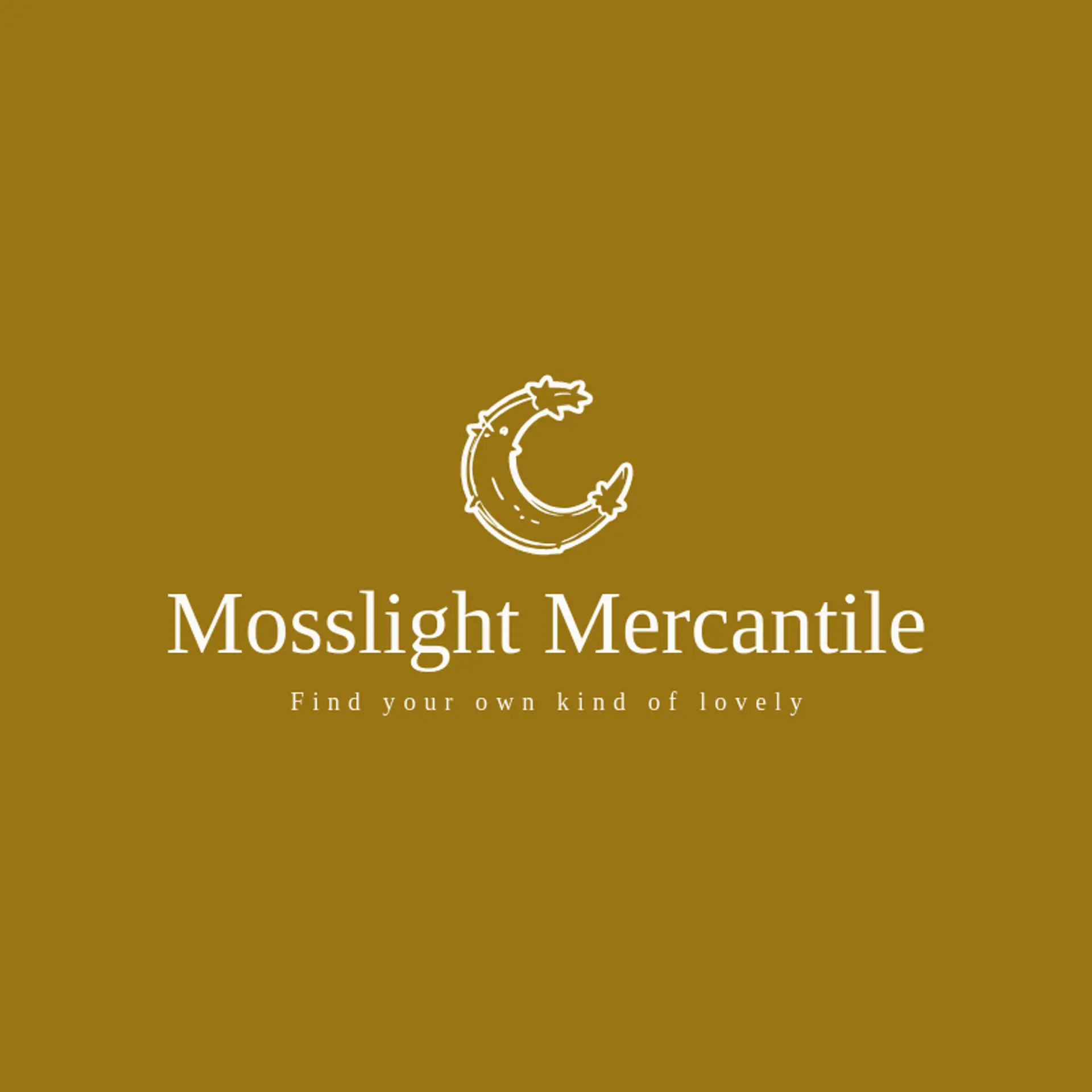 Mosslight Mercantile logo for artisan