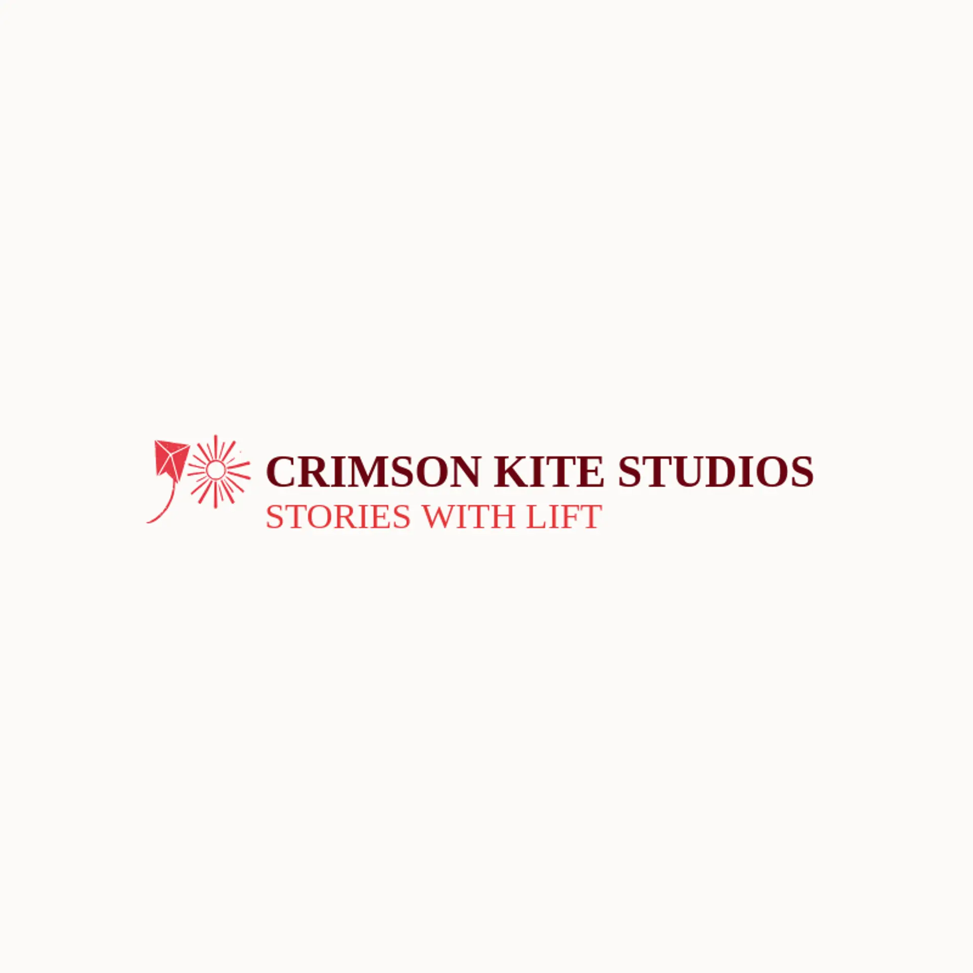 Crimson Kite Studios logo for media company