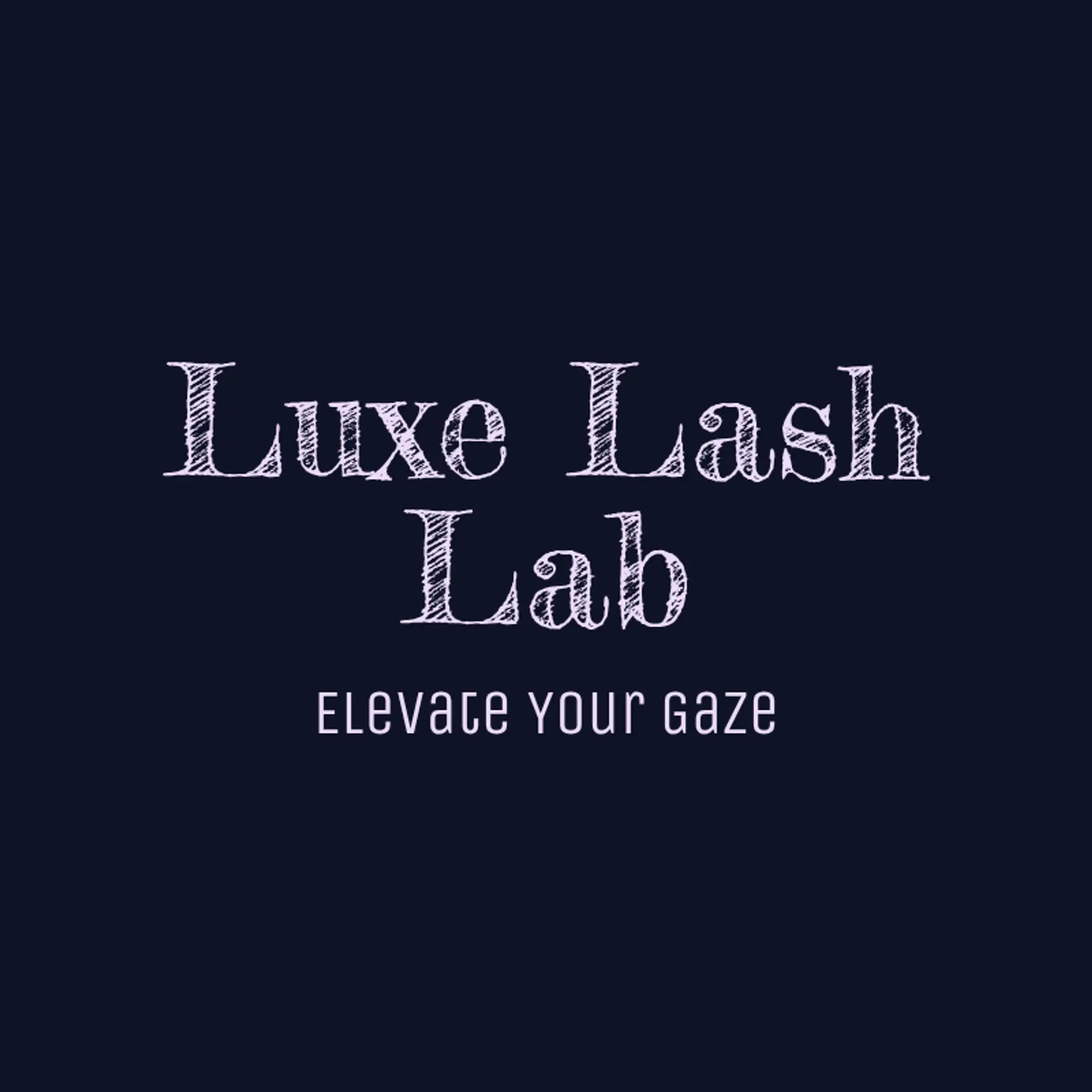 Luxe LashAura logo for lash tech