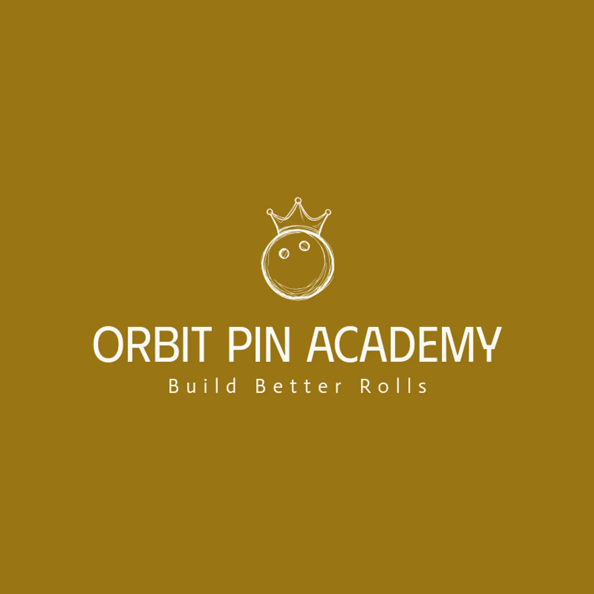 Orbit Pin Academy logo for bowling