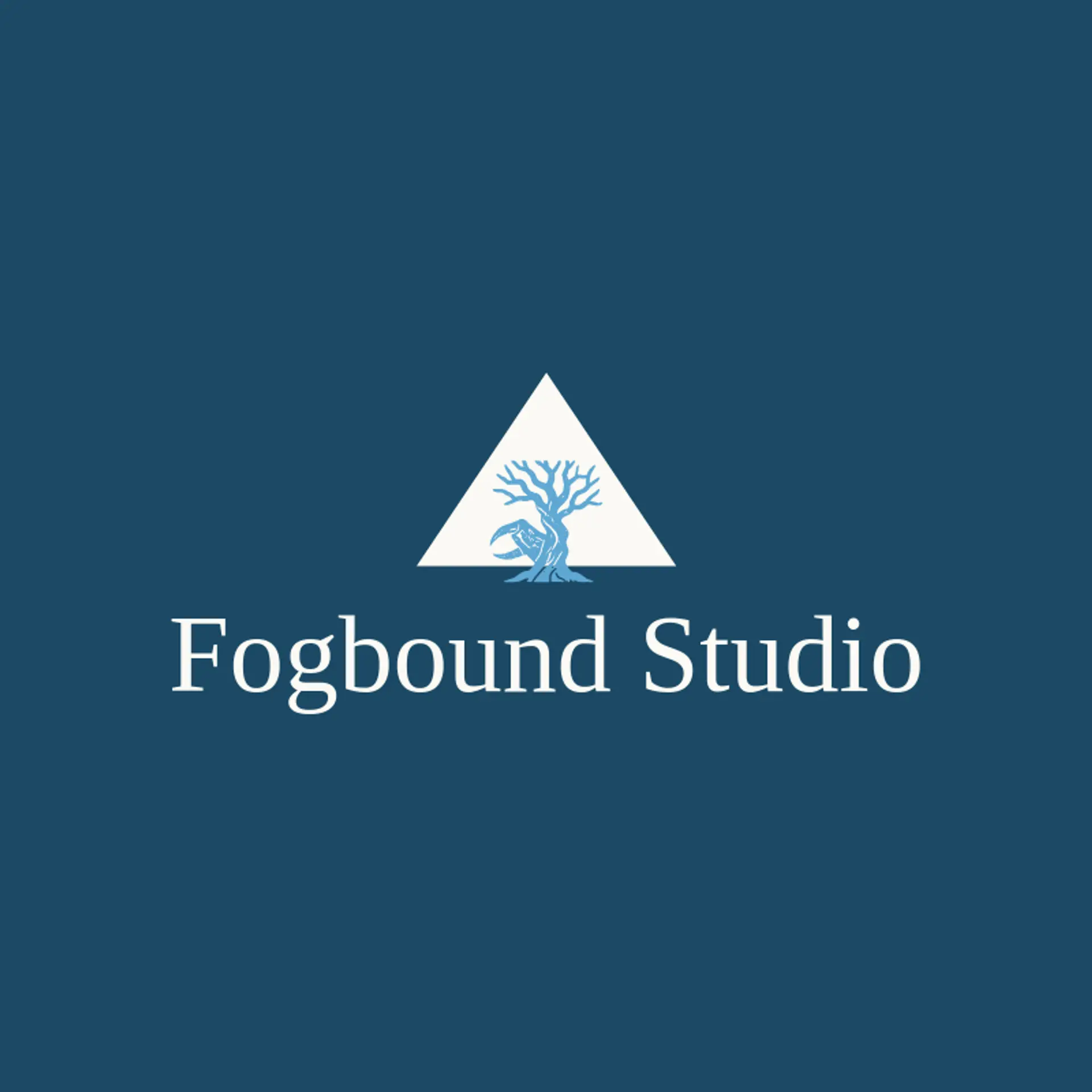 Fogbound Studio logo for horror