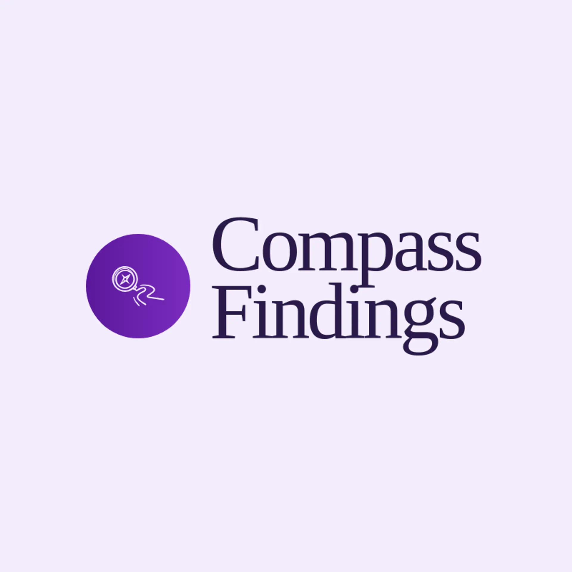 Compass Findings logo for research