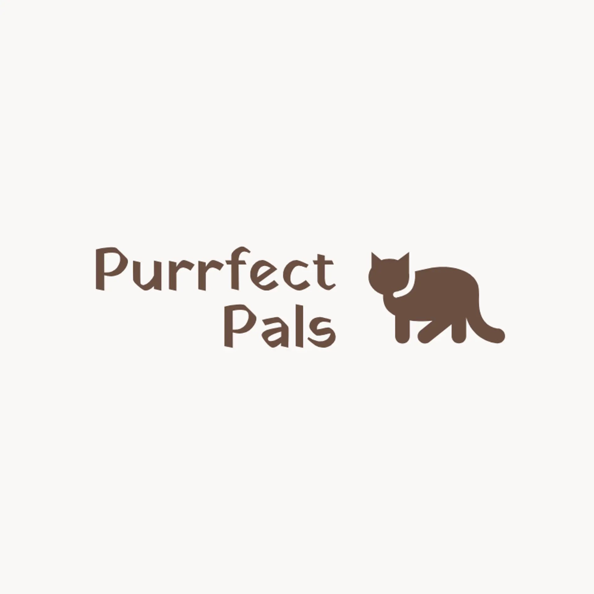 Purrfect Pals logo for cat pet care