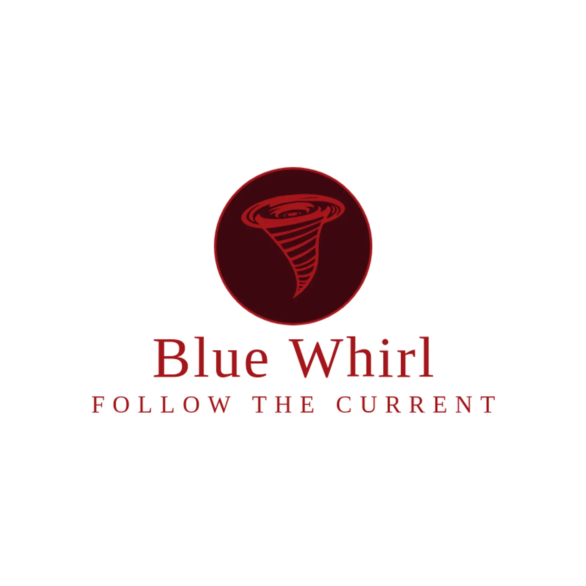 Blue Whirl logo for vortex