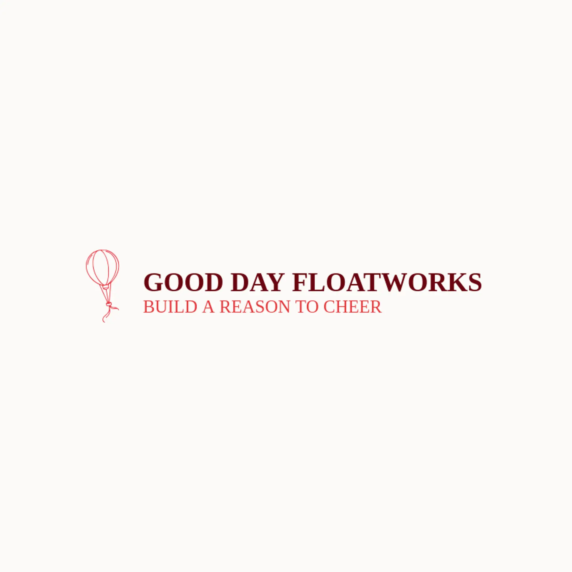 Good Day Floatworks logo for parade