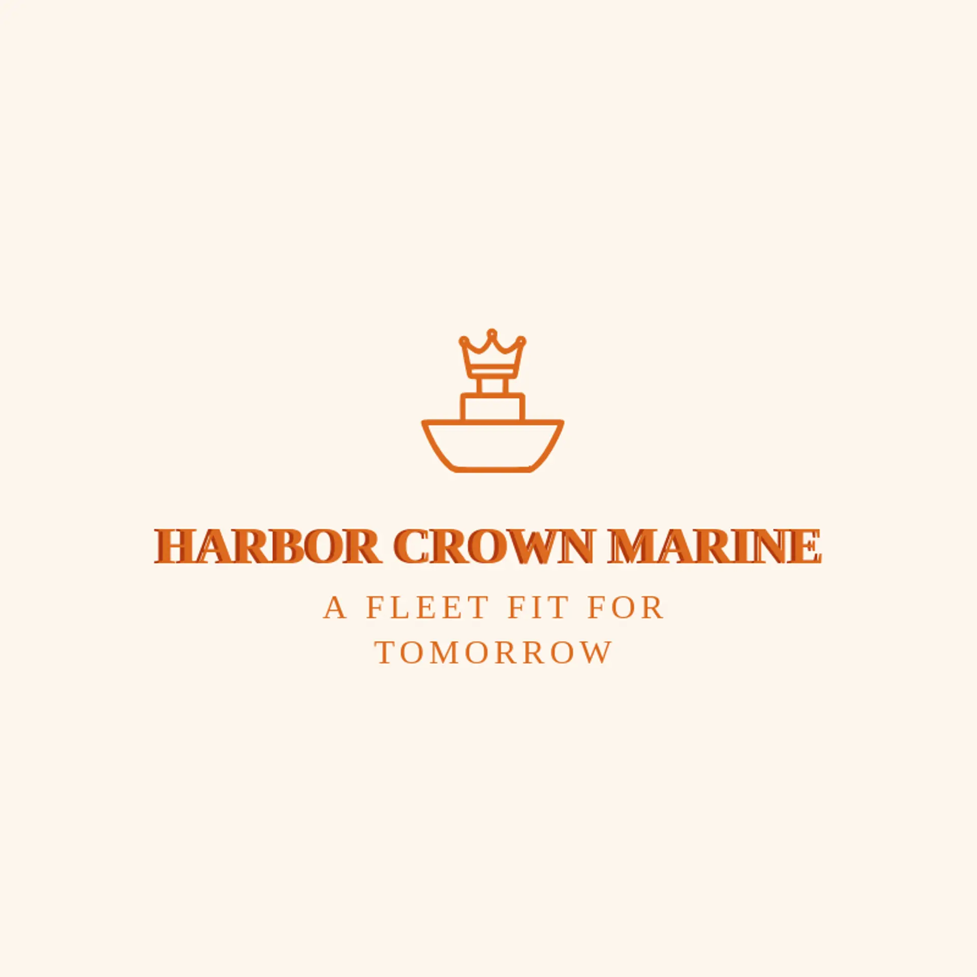 Harbor Crown Marine logo for ship