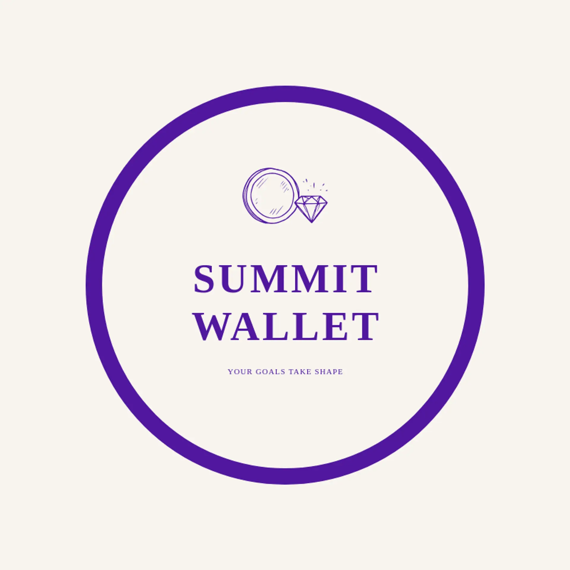 Summit Wallet logo for fintech