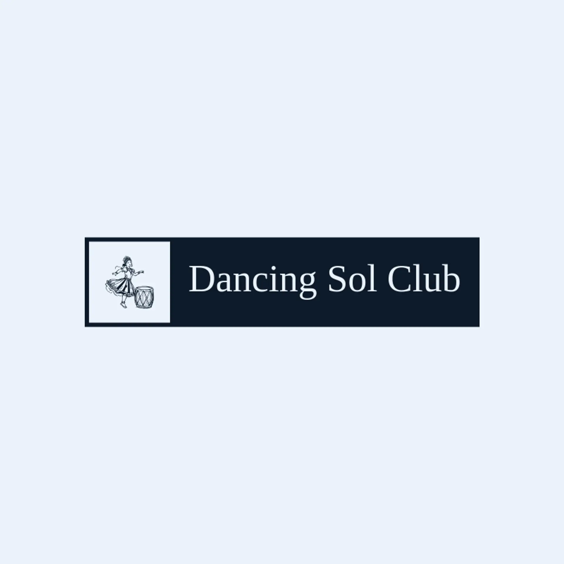 Dancing Sol Club logo for fiesta
