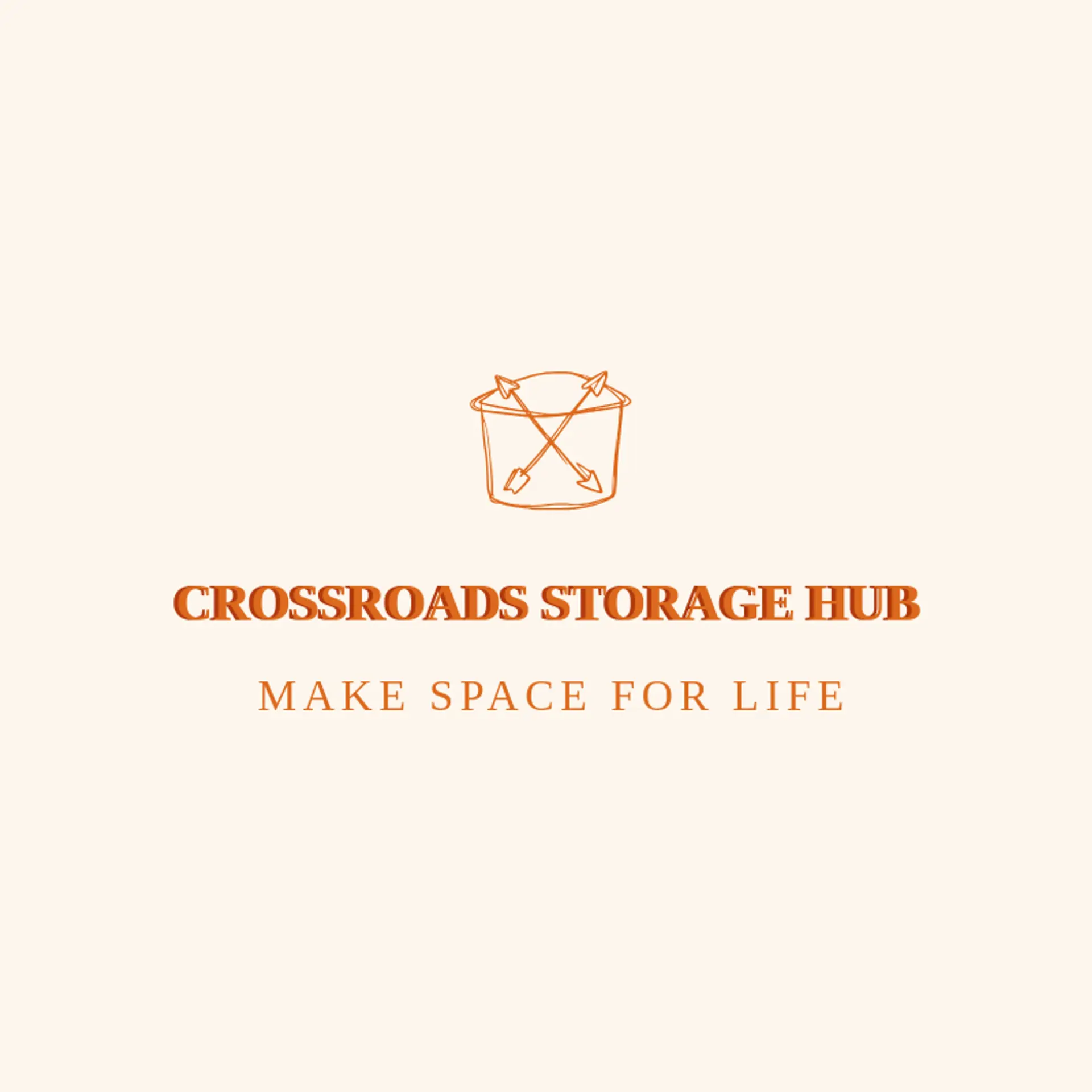 Crossroads Storage Hub logo for storage