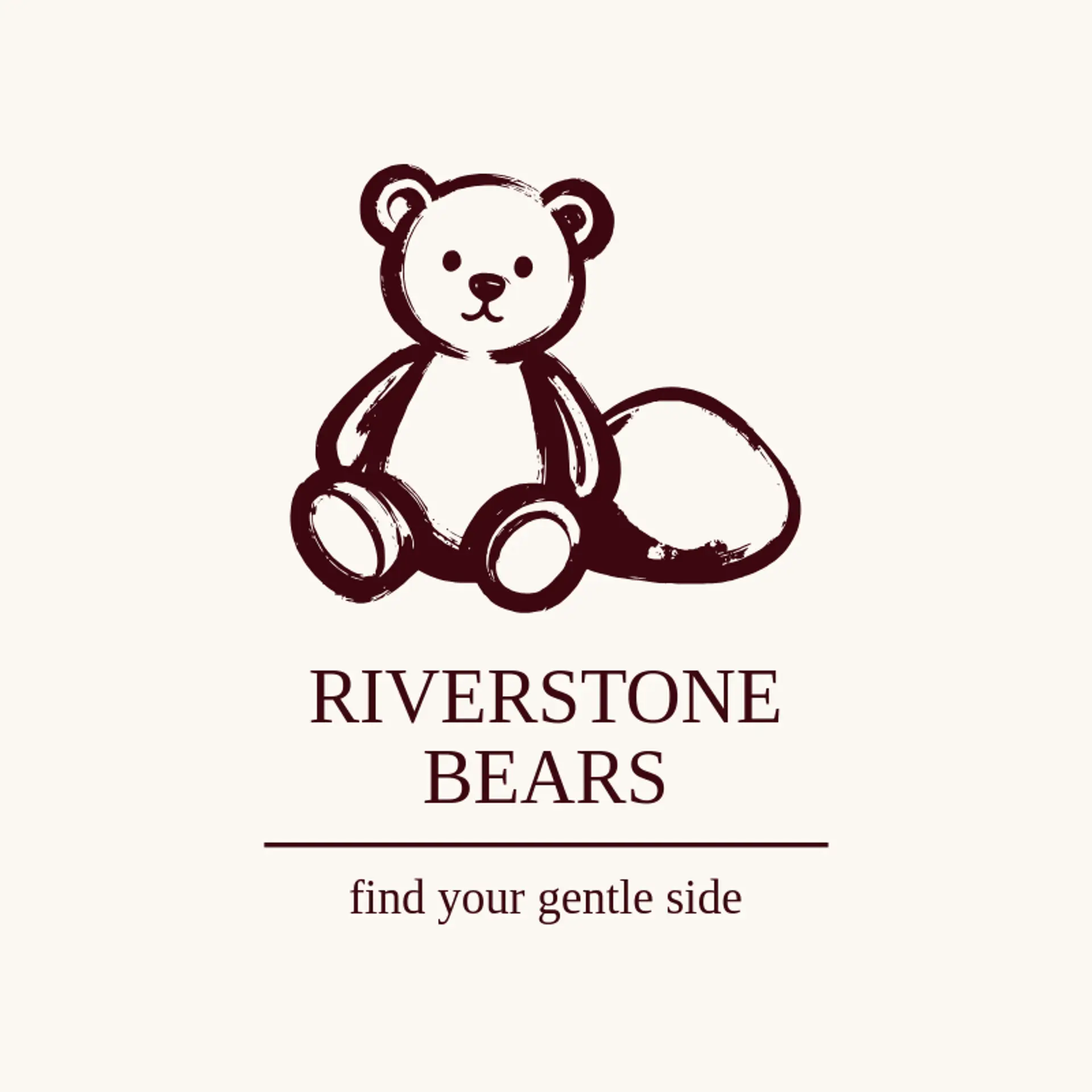 Riverstone Bears logo for teddy bear