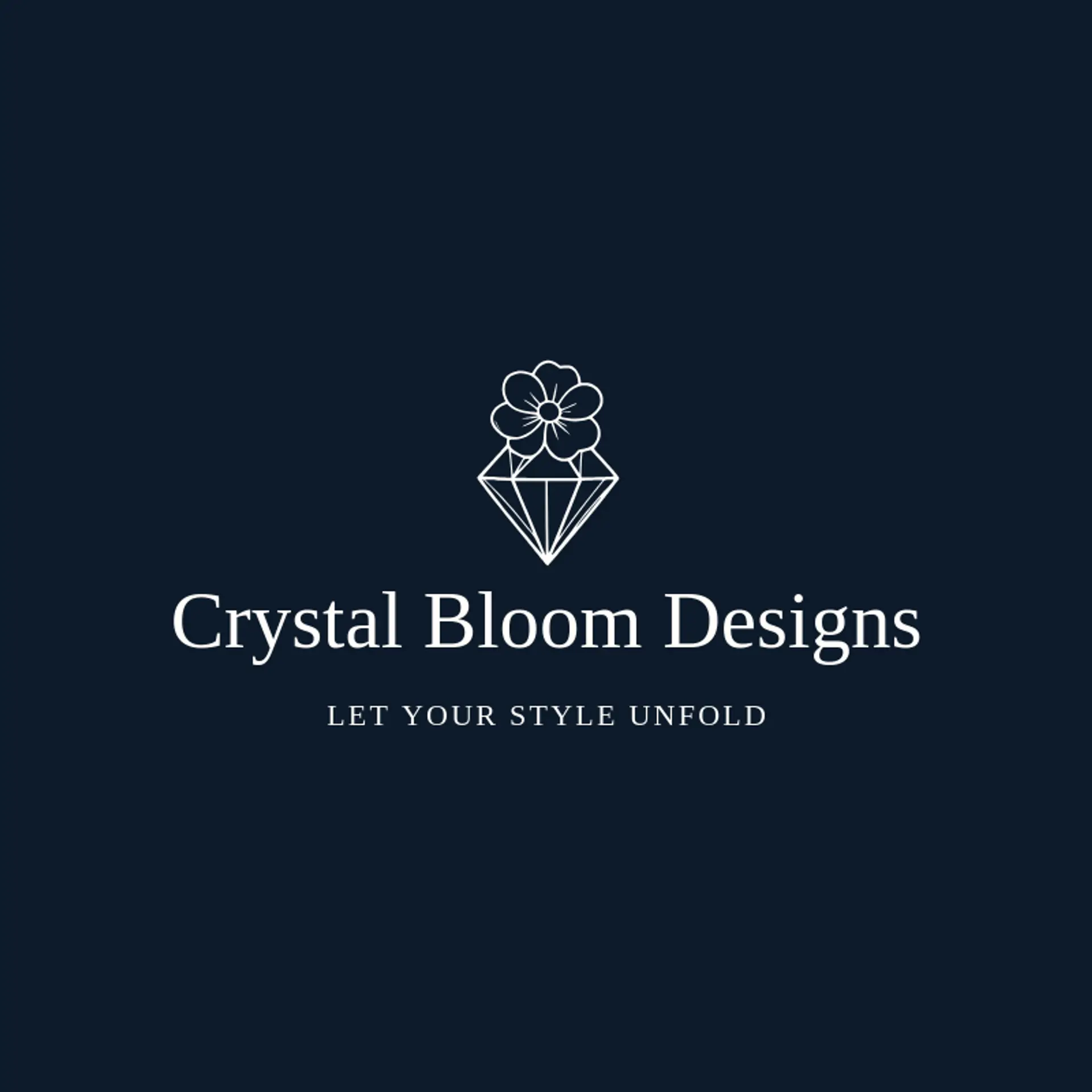 Crystal Bloom Designs logo for crystal
