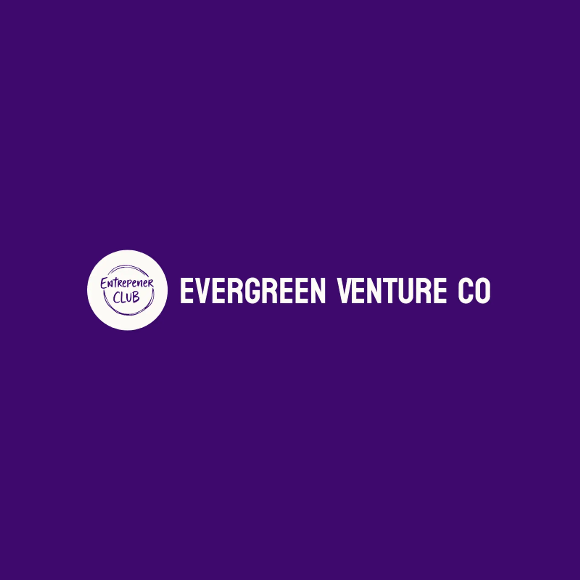Evergreen Venture Co logo for entrepreneur