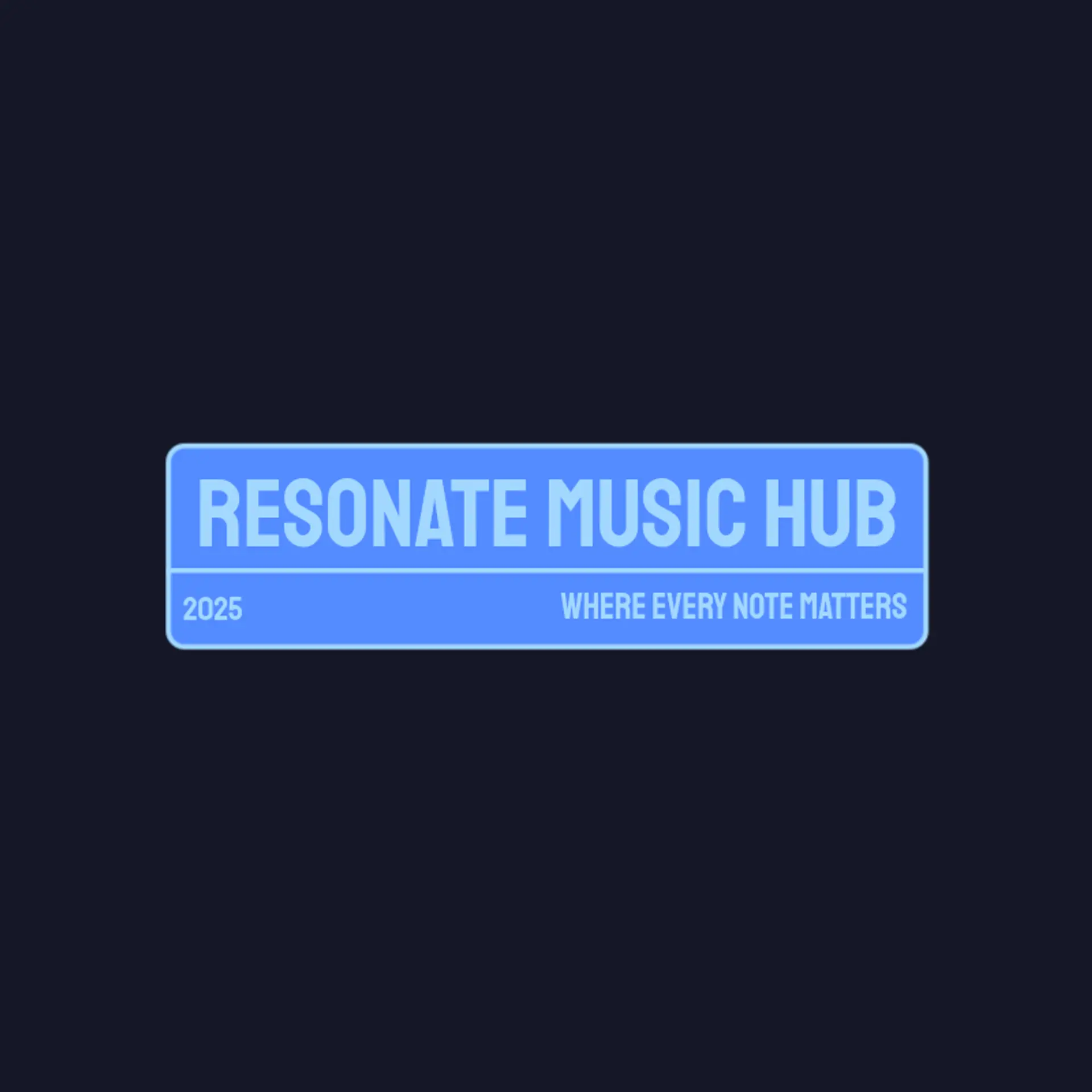 Reverb House Music Store logo for music store